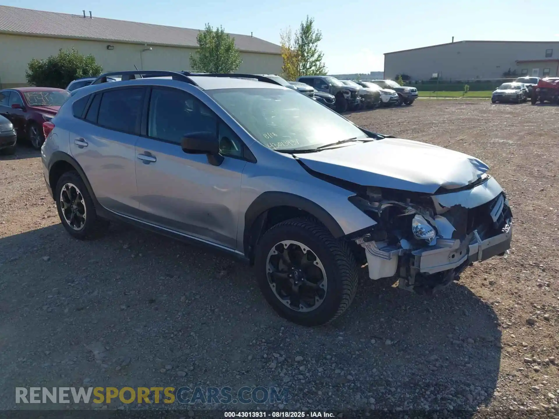 1 Photograph of a damaged car JF2GTABC9M8230471 SUBARU CROSSTREK 2021