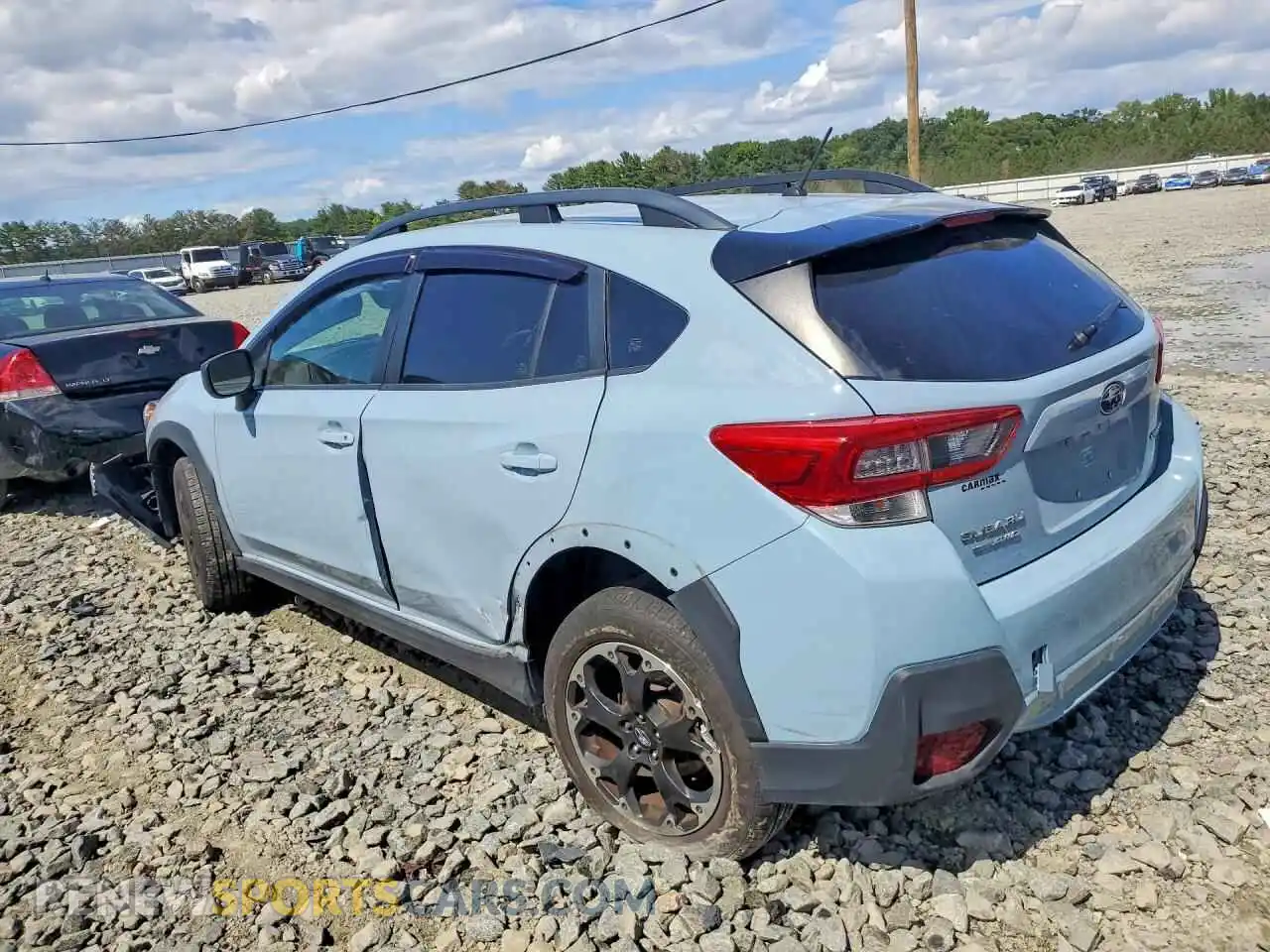 2 Photograph of a damaged car JF2GTABC9M8264667 SUBARU CROSSTREK 2021