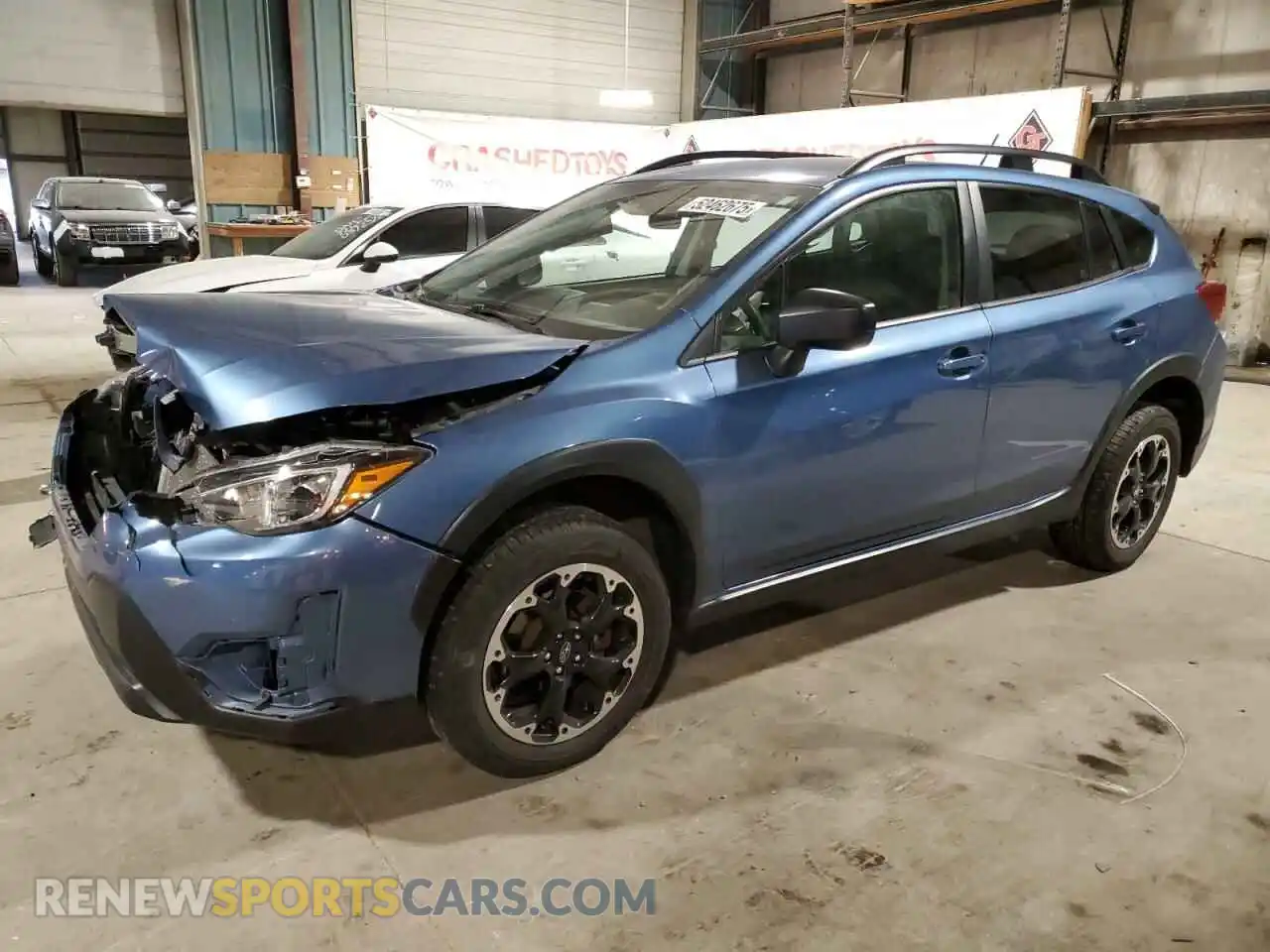 1 Photograph of a damaged car JF2GTABC9MH267777 SUBARU CROSSTREK 2021