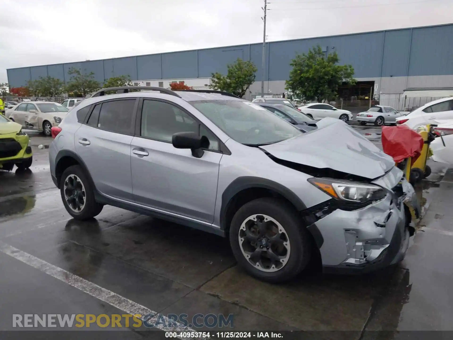 1 Photograph of a damaged car JF2GTABCXM8377639 SUBARU CROSSTREK 2021