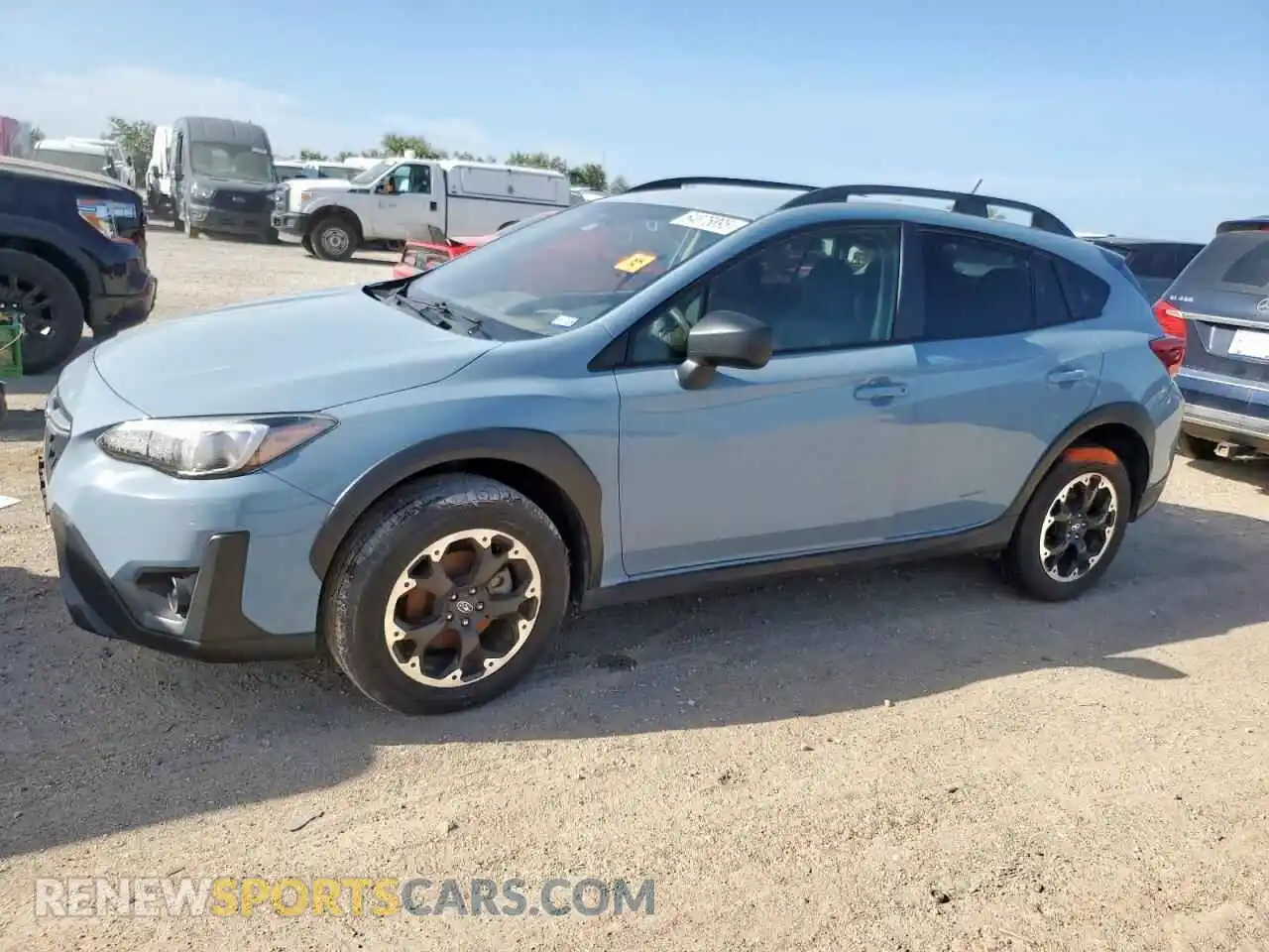 1 Photograph of a damaged car JF2GTABCXM8666715 SUBARU CROSSTREK 2021