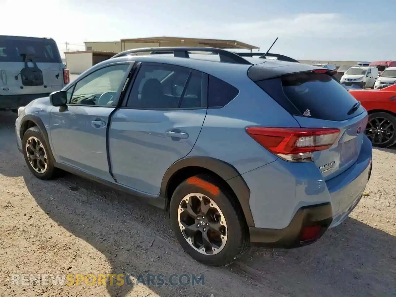 2 Photograph of a damaged car JF2GTABCXM8666715 SUBARU CROSSTREK 2021