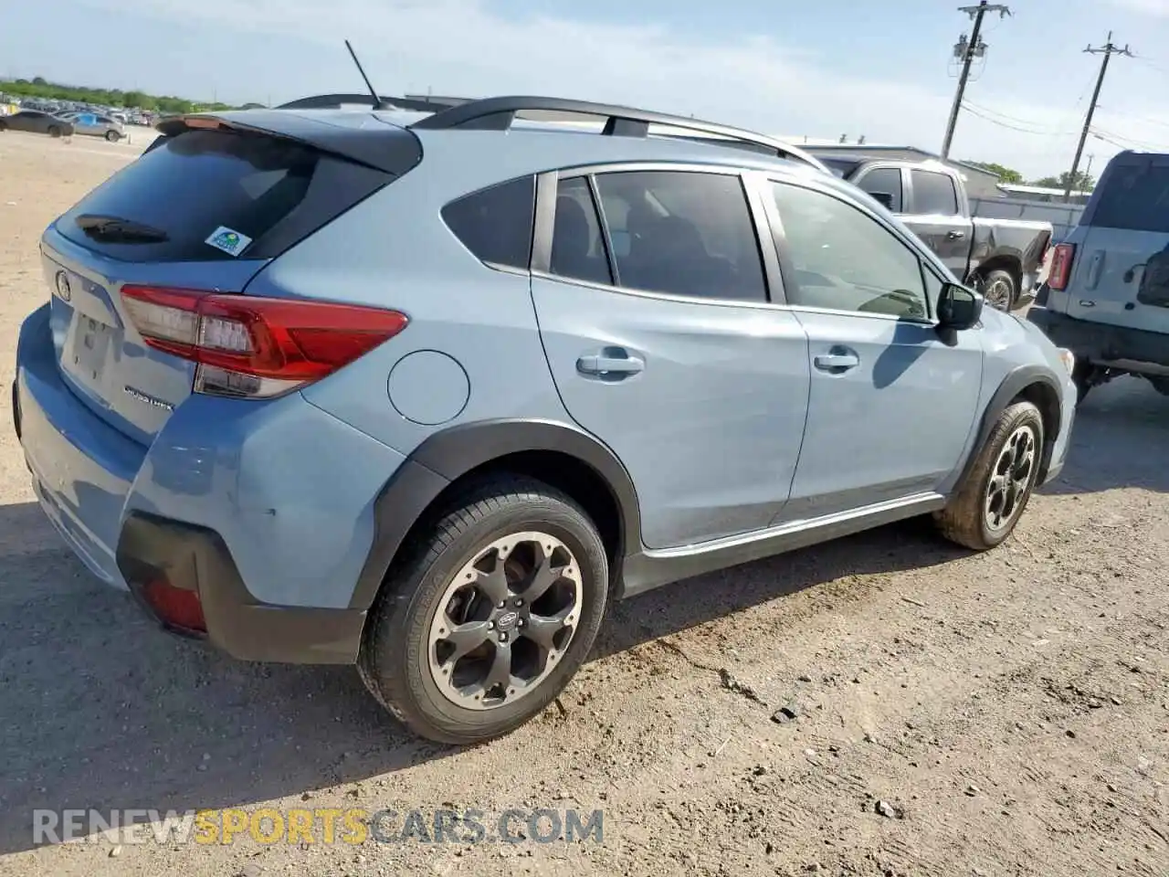 3 Photograph of a damaged car JF2GTABCXM8666715 SUBARU CROSSTREK 2021