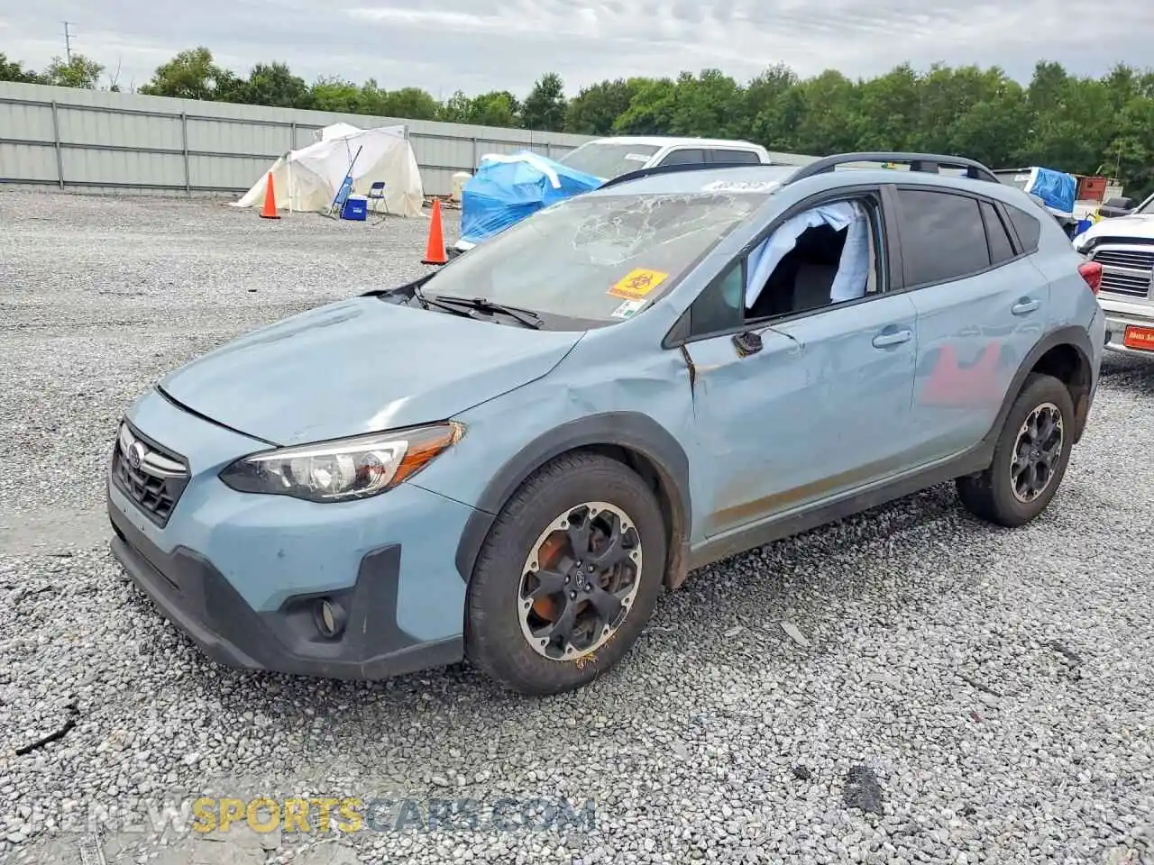 1 Фотография поврежденного автомобиля JF2GTACC2M9304676 SUBARU CROSSTREK 2021