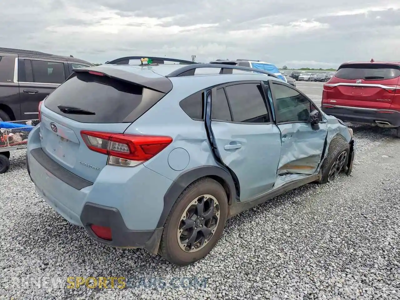 3 Фотография поврежденного автомобиля JF2GTACC2M9304676 SUBARU CROSSTREK 2021