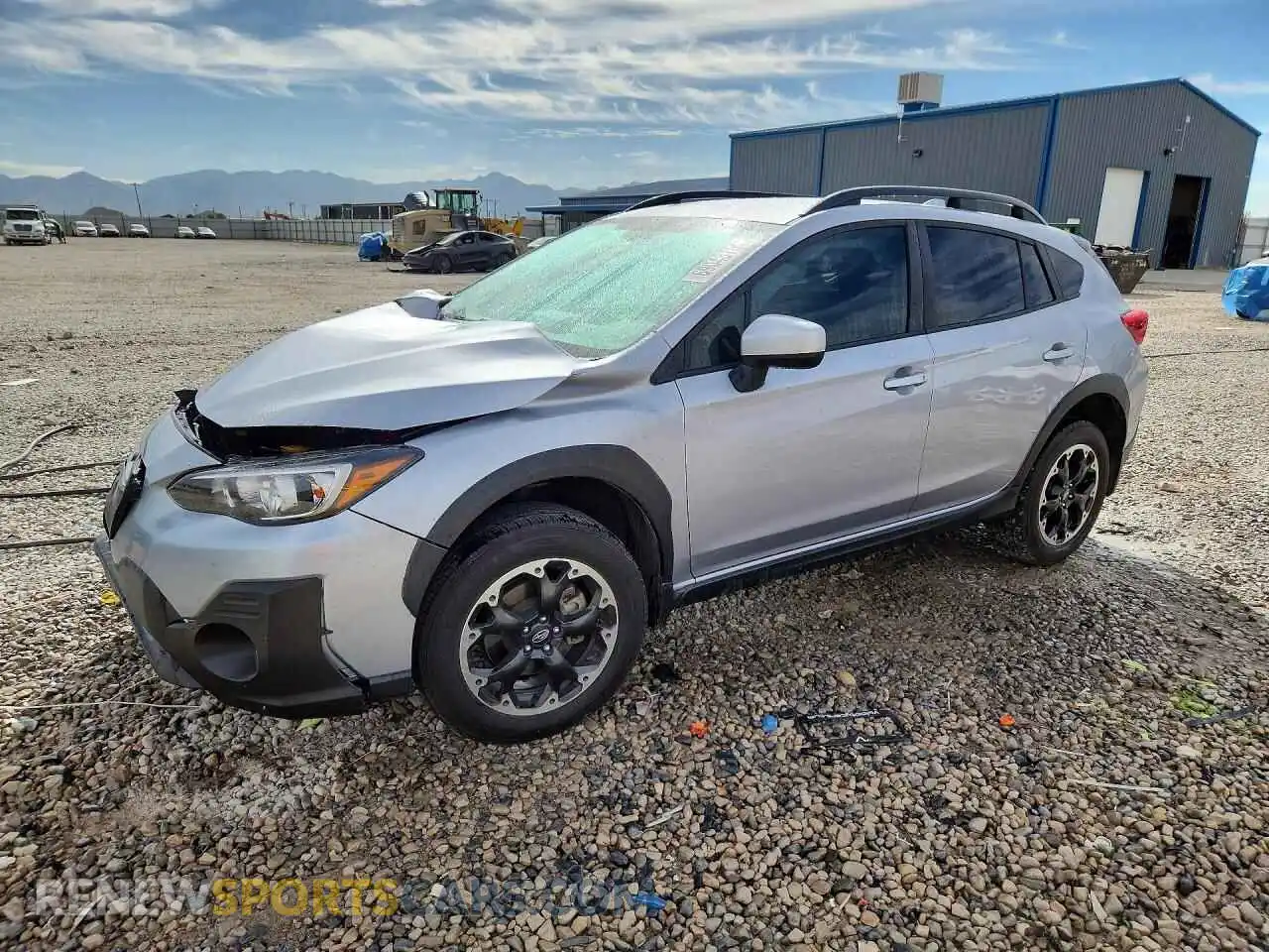 1 Photograph of a damaged car JF2GTACC3M9239840 SUBARU CROSSTREK 2021