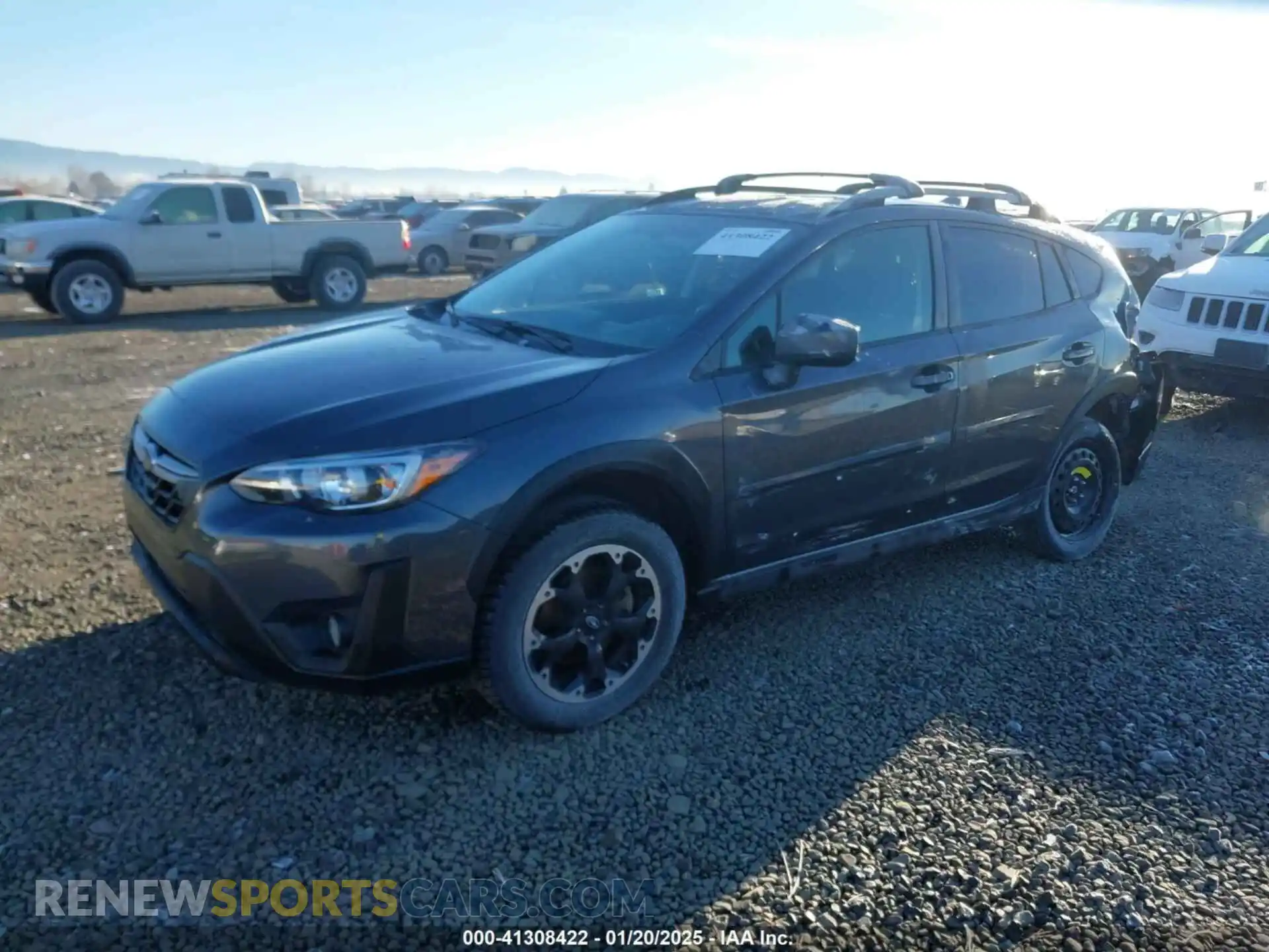 2 Photograph of a damaged car JF2GTACC3M9328274 SUBARU CROSSTREK 2021