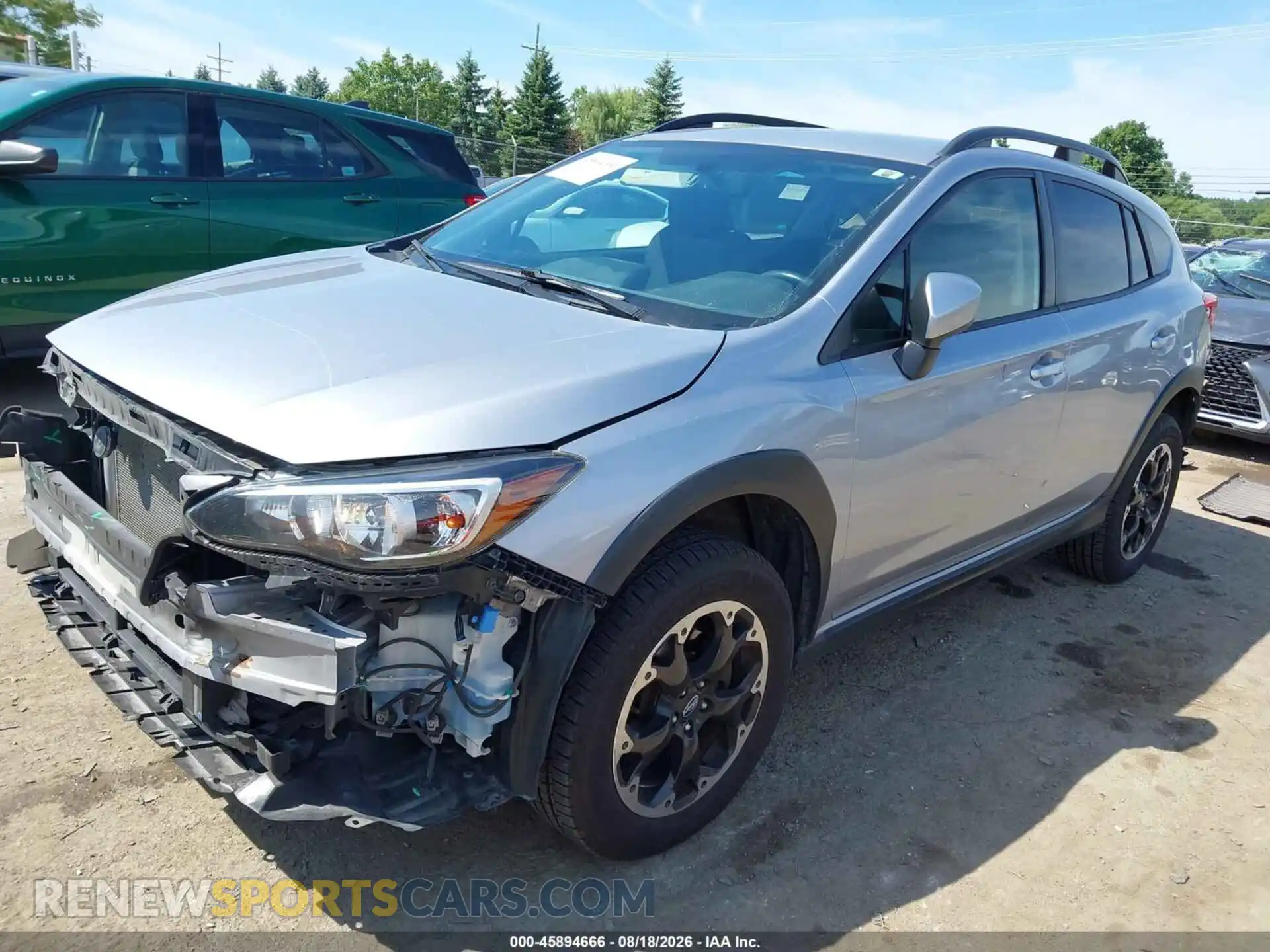 2 Photograph of a damaged car JF2GTACC4M9312942 SUBARU CROSSTREK 2021