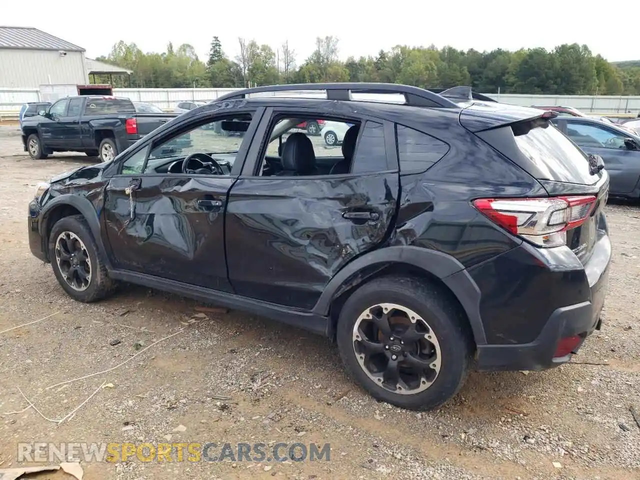 2 Photograph of a damaged car JF2GTACC5MG368996 SUBARU CROSSTREK 2021