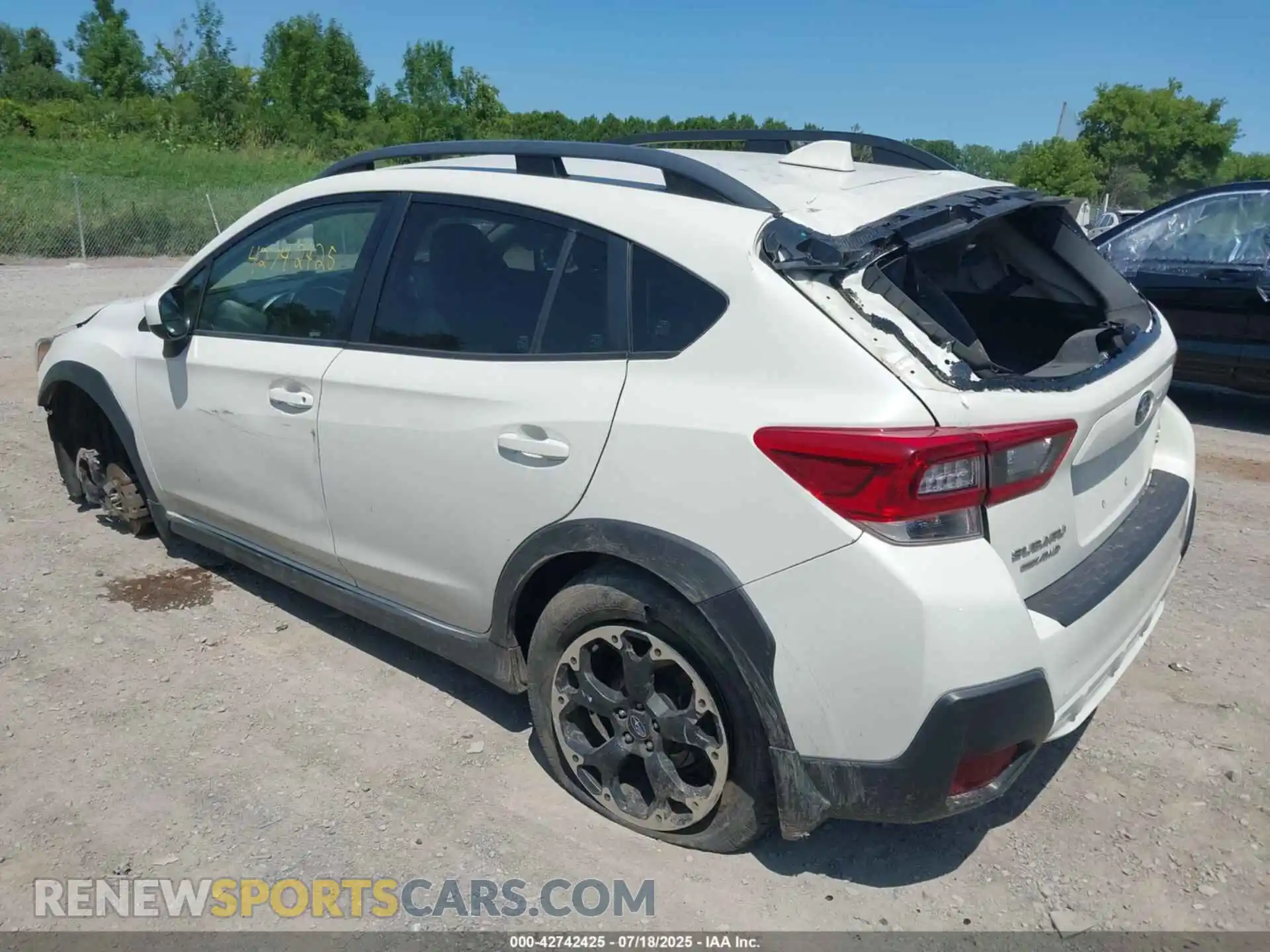 3 Photograph of a damaged car JF2GTACC7M9291066 SUBARU CROSSTREK 2021