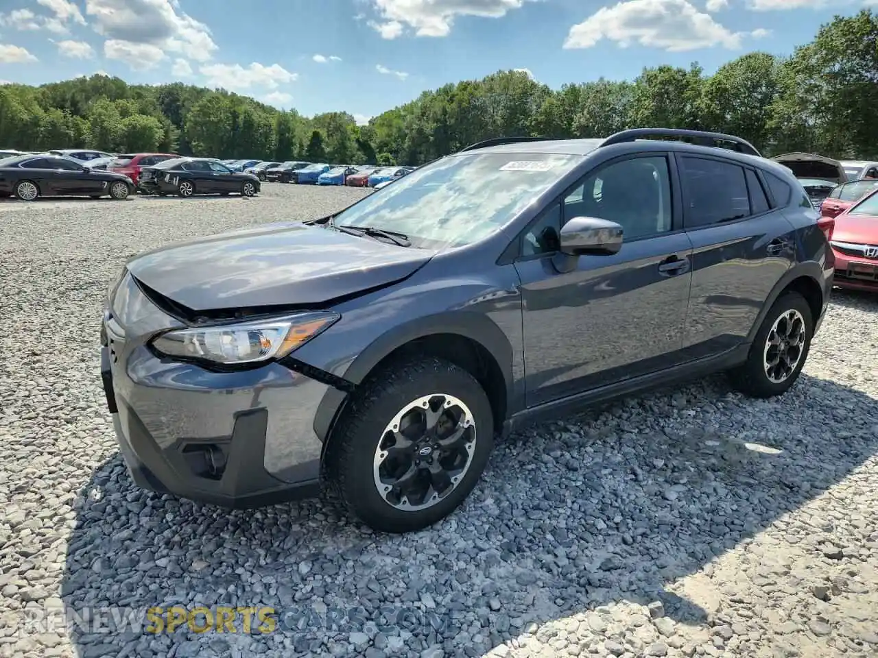 1 Photograph of a damaged car JF2GTACC7M9319786 SUBARU CROSSTREK 2021