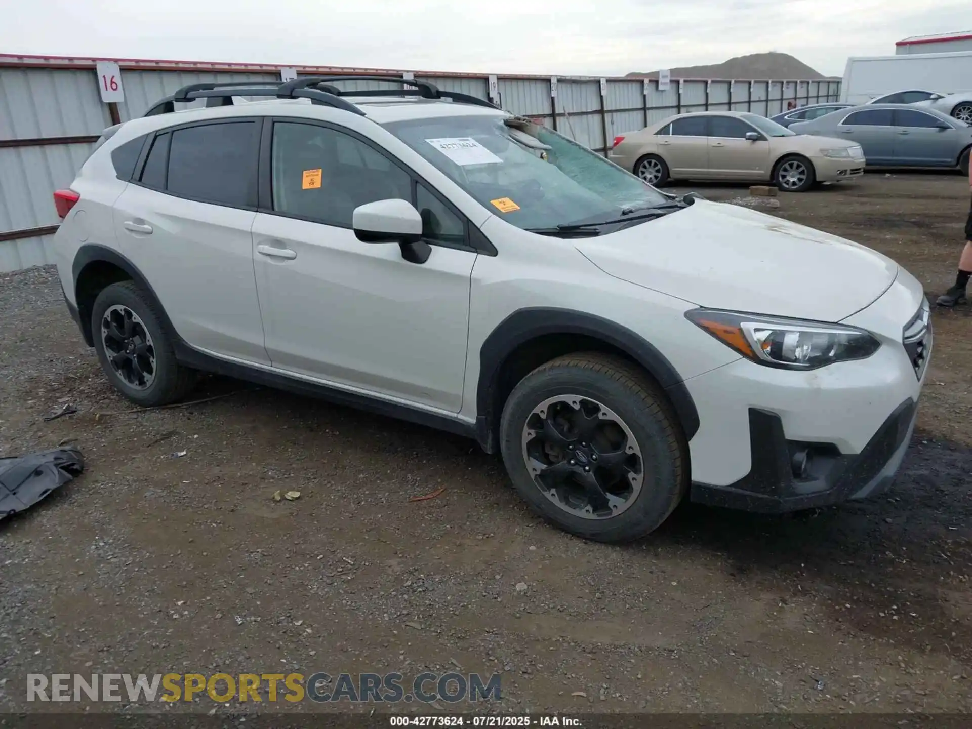 1 Photograph of a damaged car JF2GTAEC0M8347108 SUBARU CROSSTREK 2021