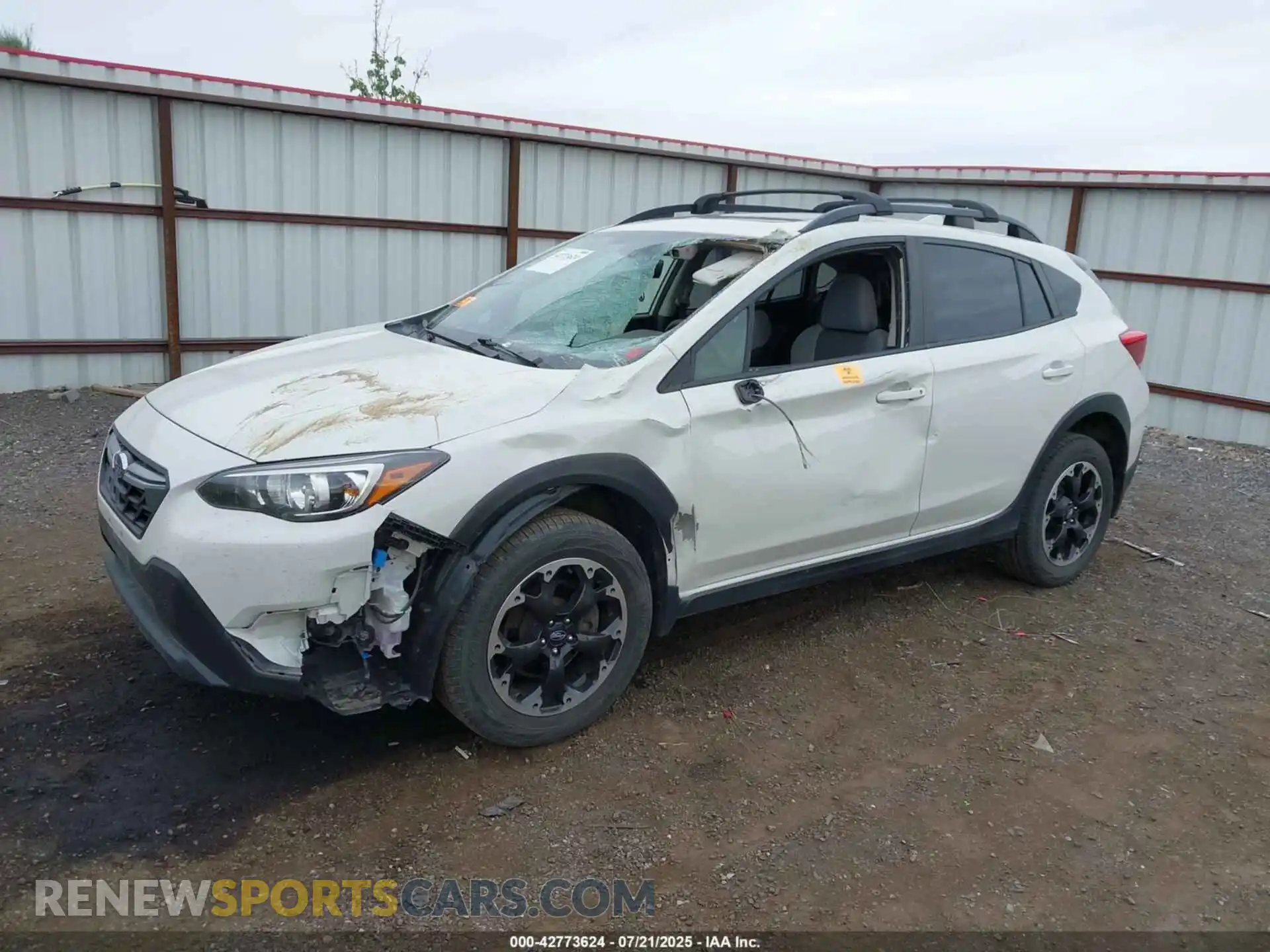 2 Photograph of a damaged car JF2GTAEC0M8347108 SUBARU CROSSTREK 2021