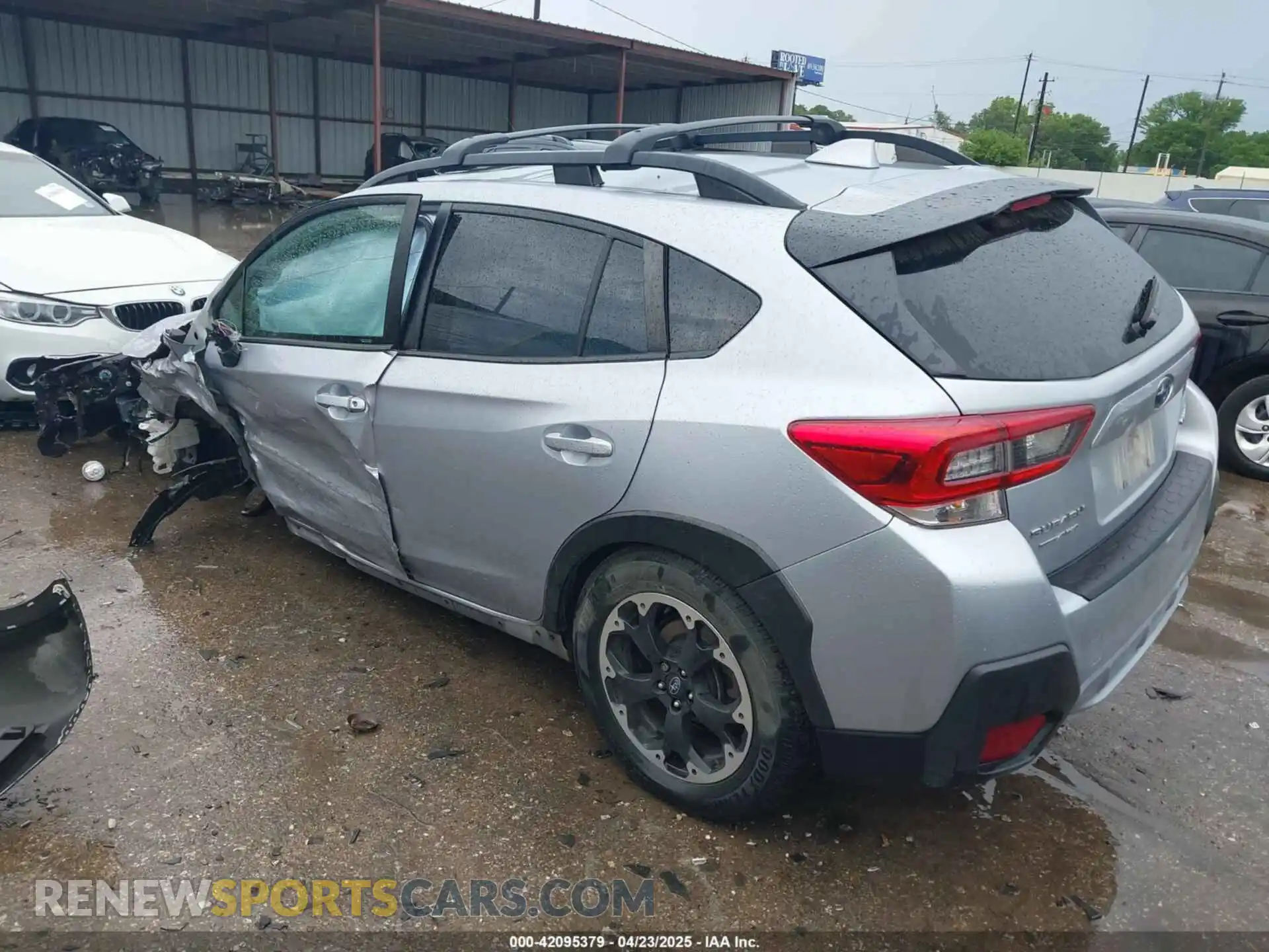 3 fotografías del automóvil dañado JF2GTAEC0M8663169 SUBARU CROSSTREK 2021