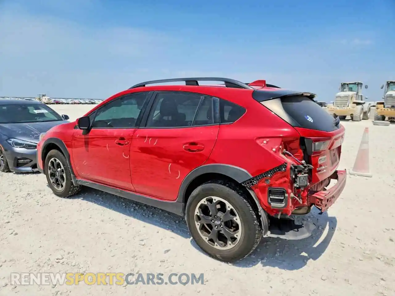2 Photograph of a damaged car JF2GTAEC1M8234168 SUBARU CROSSTREK 2021