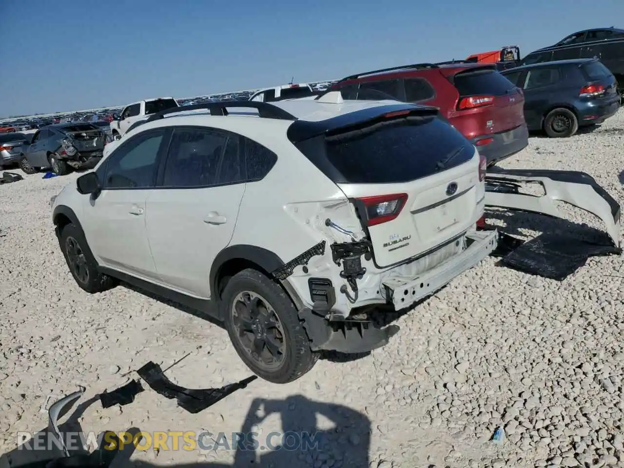 2 Photograph of a damaged car JF2GTAEC1MH218598 SUBARU CROSSTREK 2021