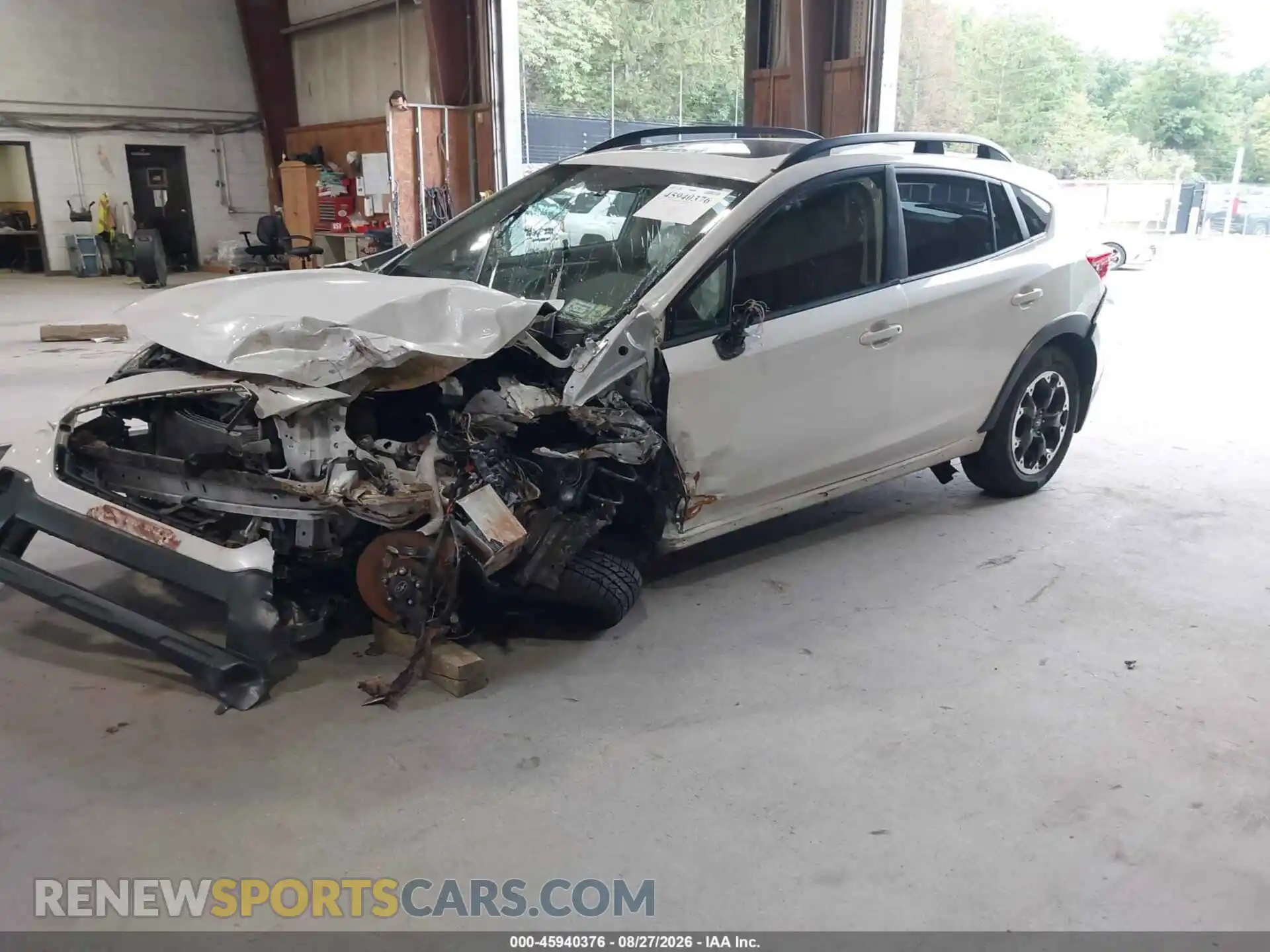2 Photograph of a damaged car JF2GTAEC1MH234008 SUBARU CROSSTREK 2021