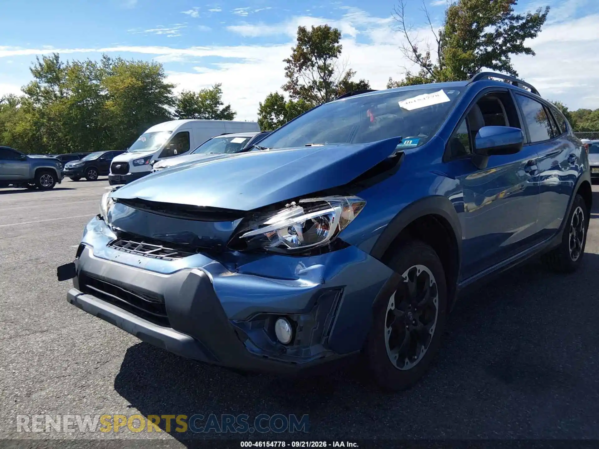 2 Photograph of a damaged car JF2GTAEC1MH255005 SUBARU CROSSTREK 2021
