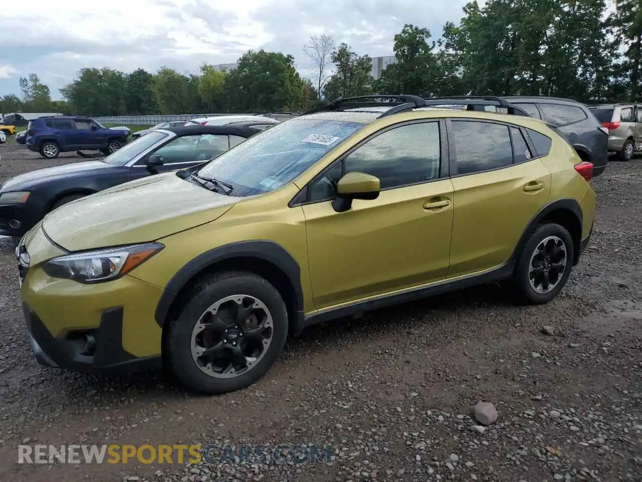 1 Photograph of a damaged car JF2GTAEC1MH676562 SUBARU CROSSTREK 2021