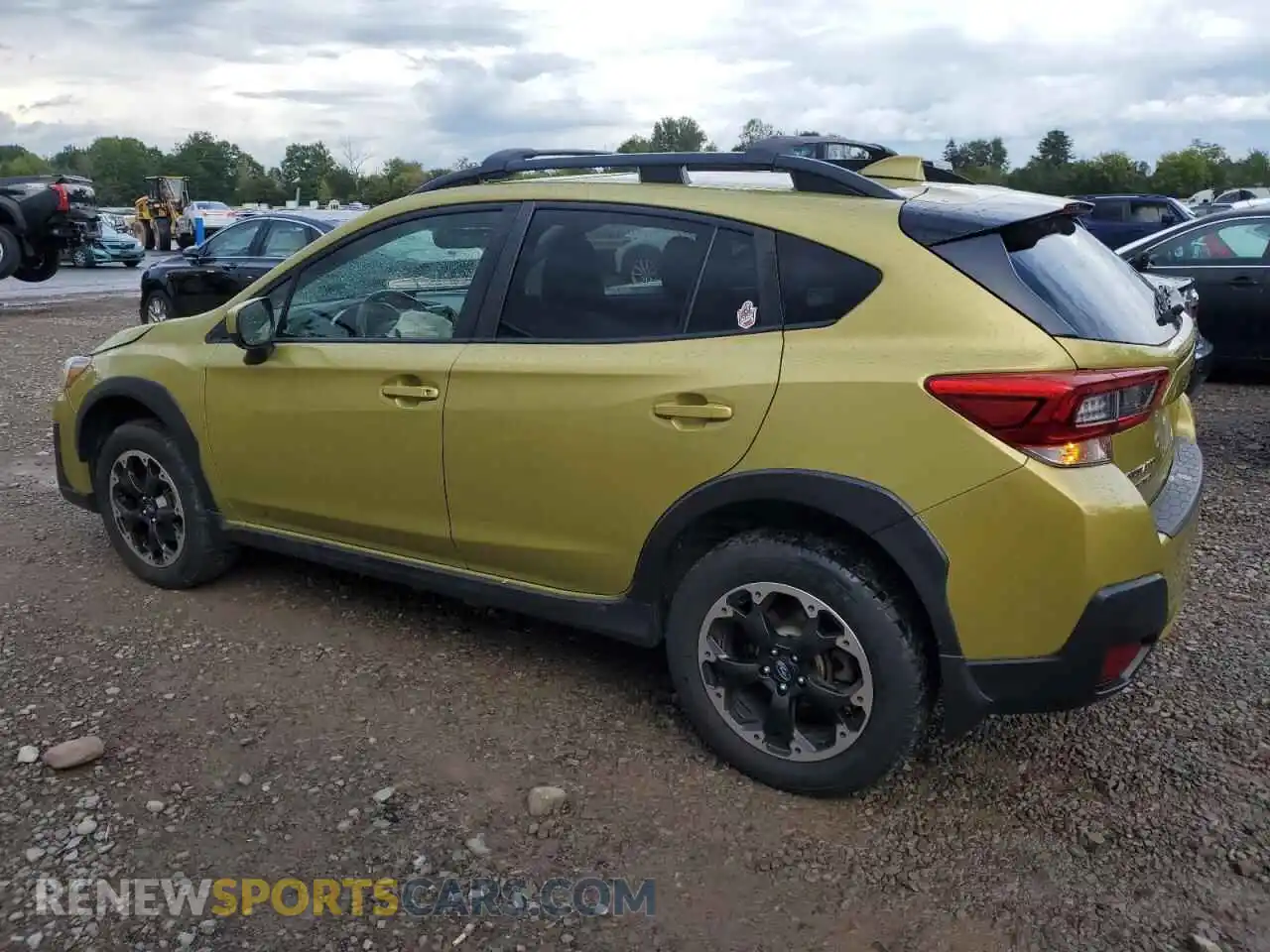 2 Photograph of a damaged car JF2GTAEC1MH676562 SUBARU CROSSTREK 2021