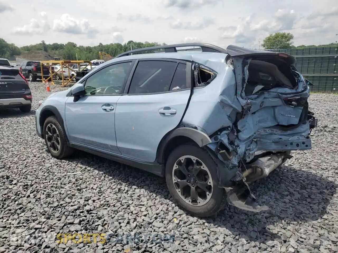 2 Photograph of a damaged car JF2GTAEC2M8298655 SUBARU CROSSTREK 2021
