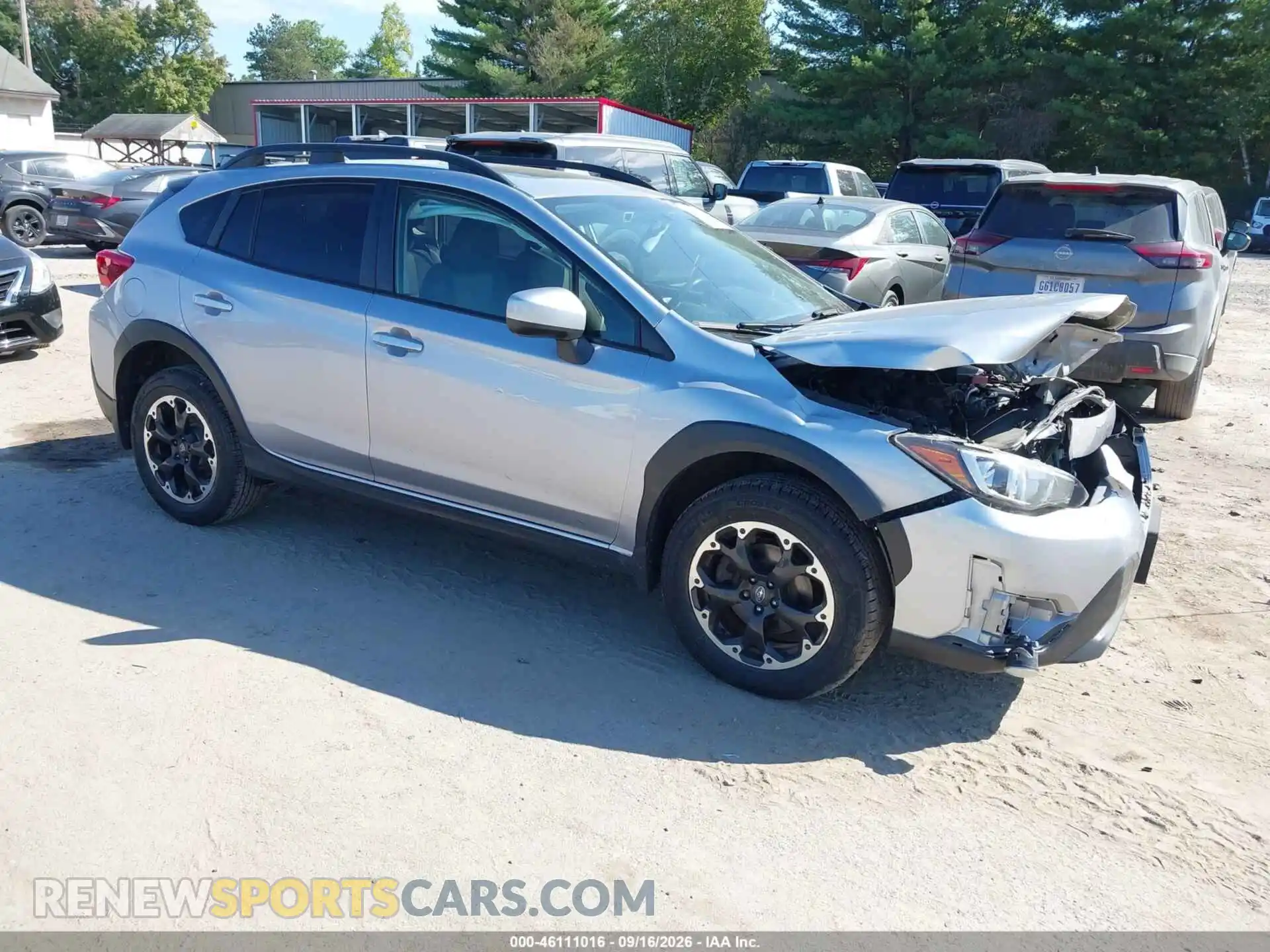 1 Photograph of a damaged car JF2GTAEC2M8346171 SUBARU CROSSTREK 2021