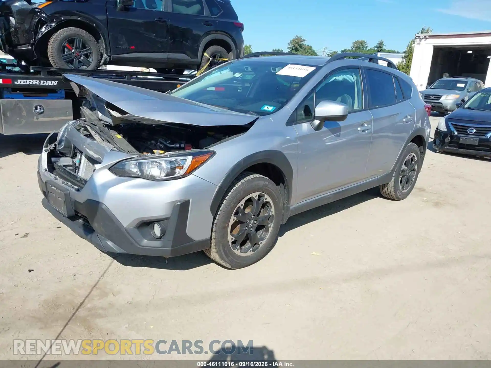 2 Photograph of a damaged car JF2GTAEC2M8346171 SUBARU CROSSTREK 2021