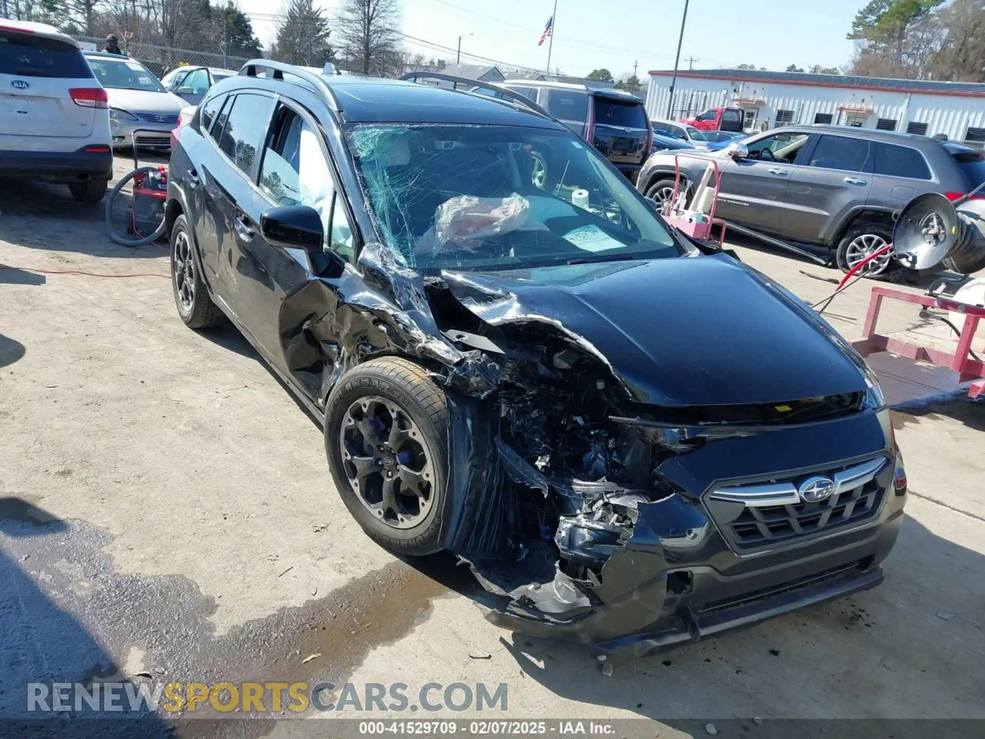 1 Photograph of a damaged car JF2GTAEC2M8371538 SUBARU CROSSTREK 2021