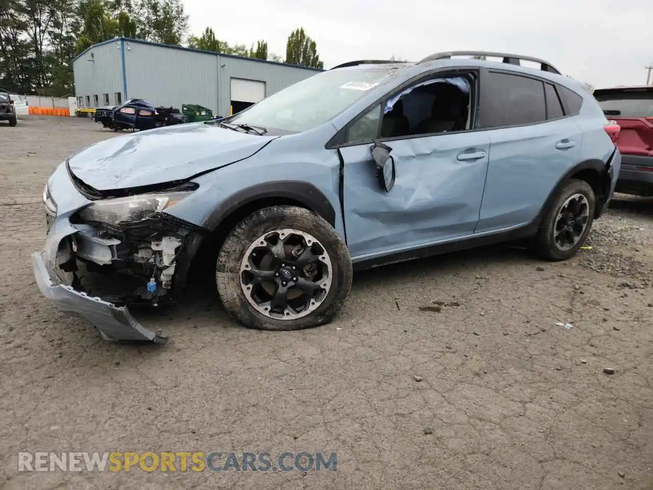1 Фотография поврежденного автомобиля JF2GTAEC2M8374651 SUBARU CROSSTREK 2021