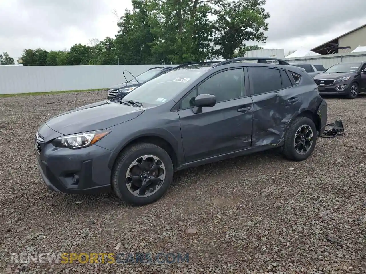 1 Photograph of a damaged car JF2GTAEC3M8249450 SUBARU CROSSTREK 2021