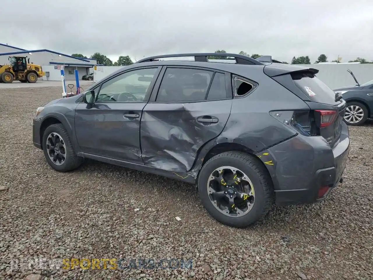 2 Photograph of a damaged car JF2GTAEC3M8249450 SUBARU CROSSTREK 2021