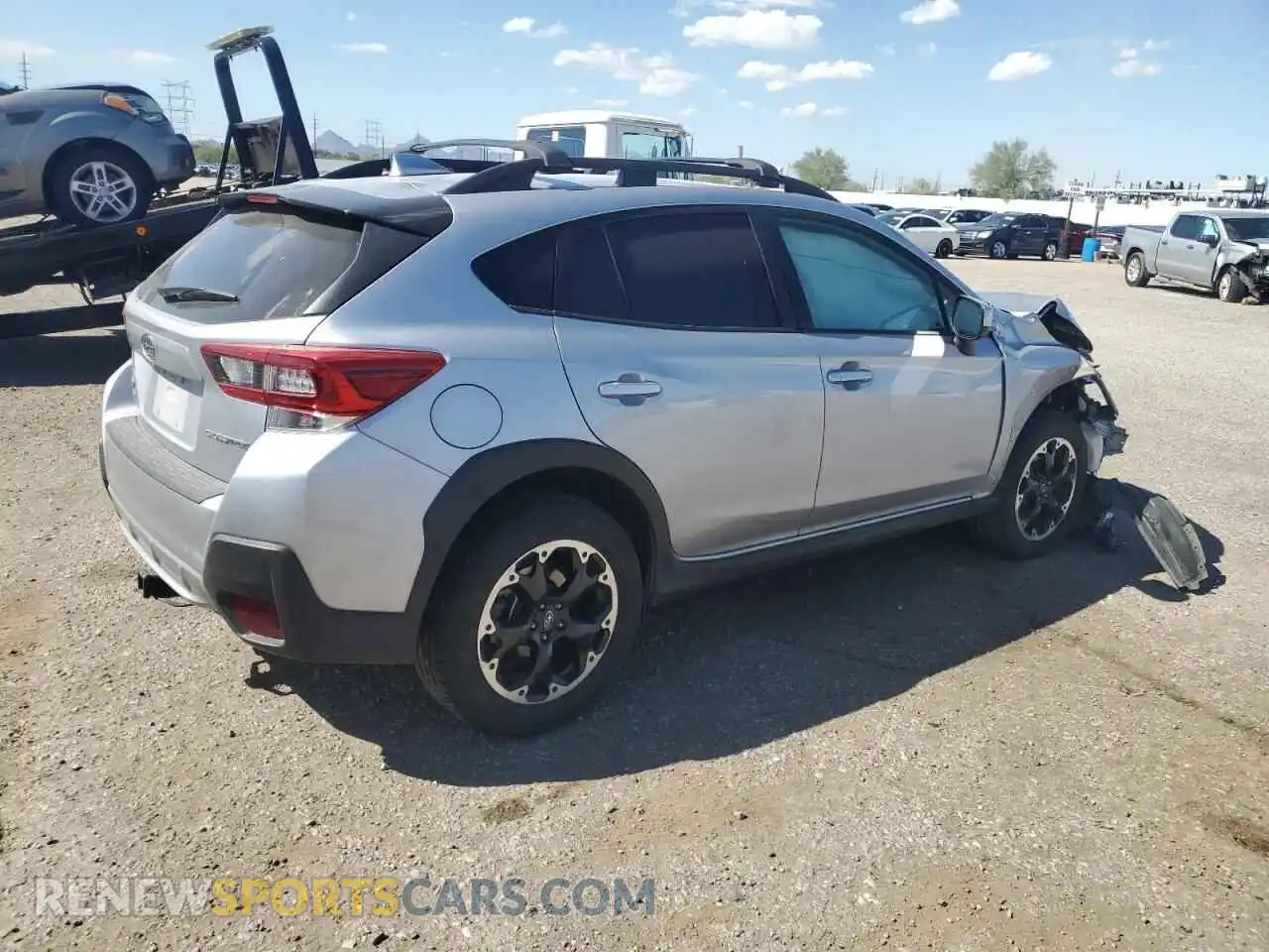 3 Photograph of a damaged car JF2GTAEC3M8281864 SUBARU CROSSTREK 2021