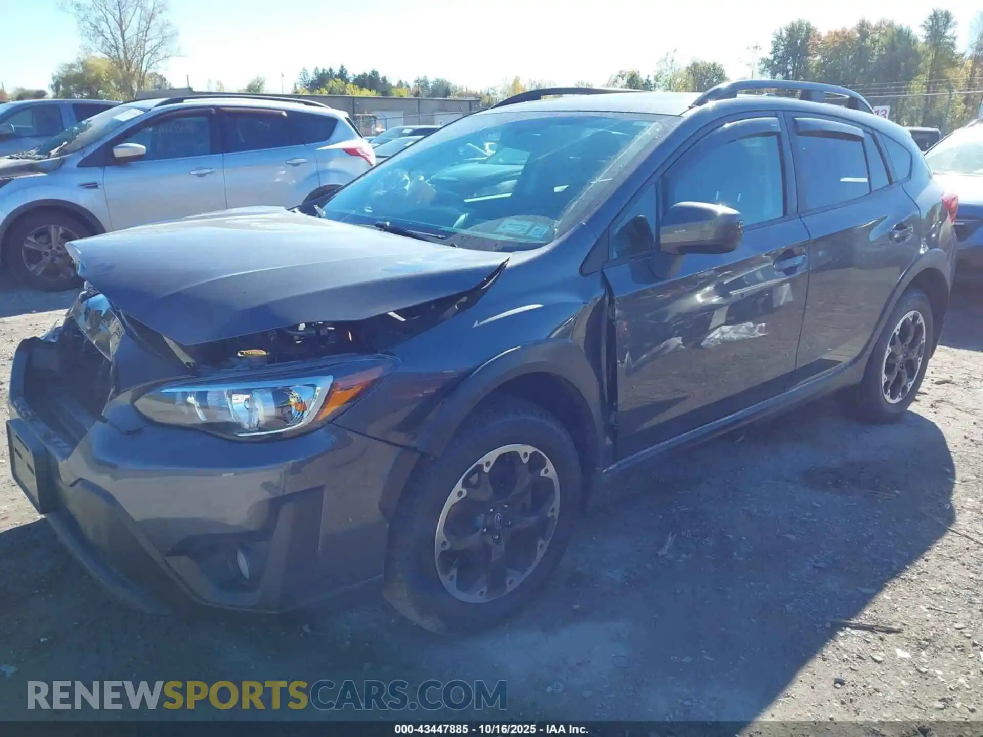 2 Photograph of a damaged car JF2GTAEC3M8320727 SUBARU CROSSTREK 2021