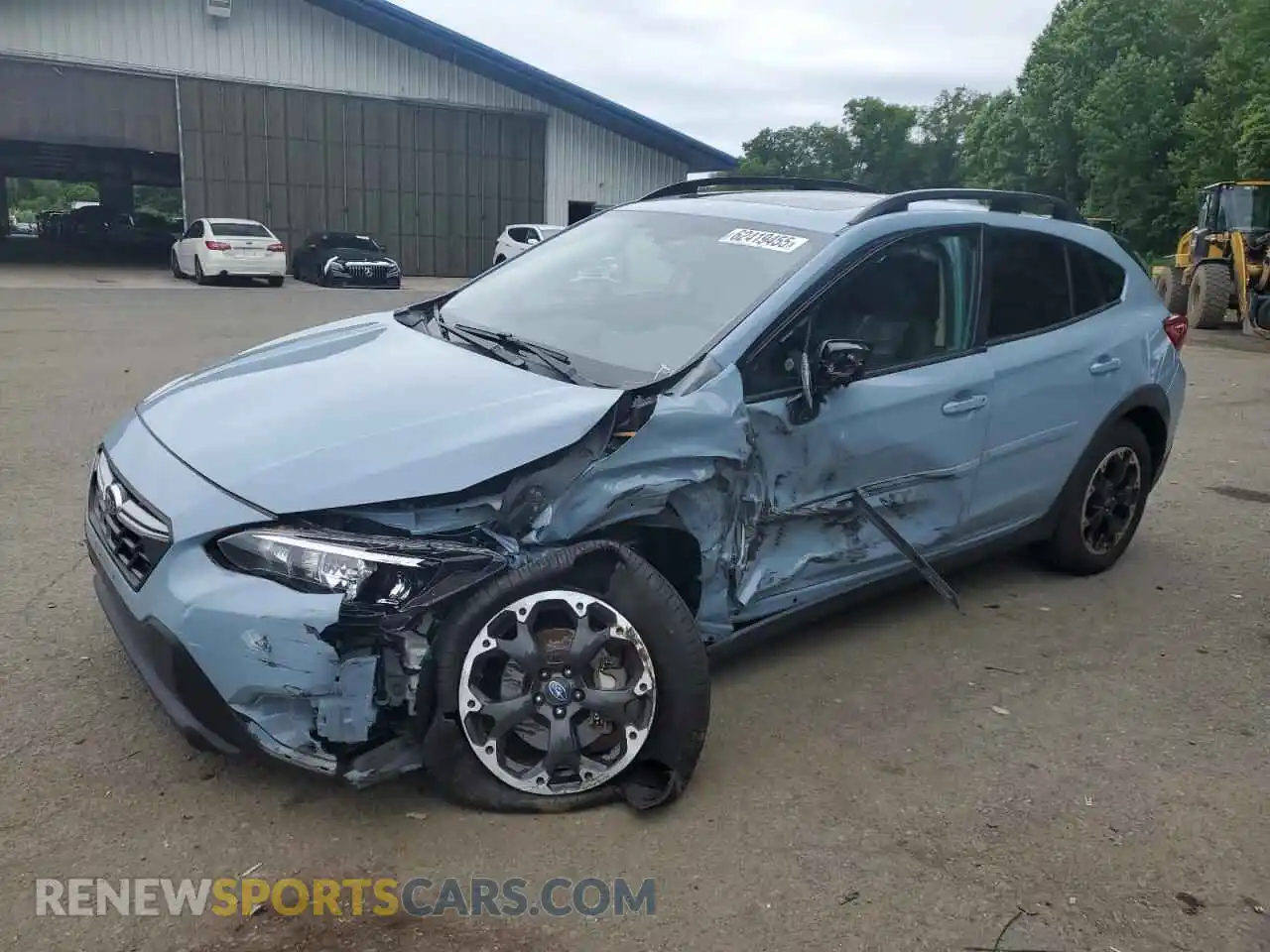 1 Photograph of a damaged car JF2GTAEC3MH232602 SUBARU CROSSTREK 2021