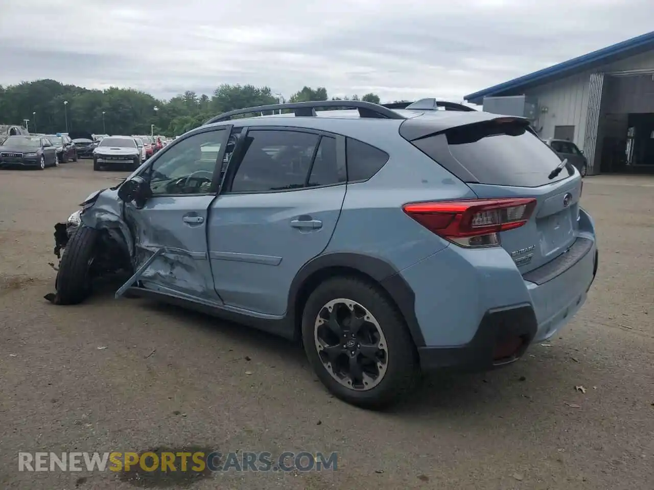2 Photograph of a damaged car JF2GTAEC3MH232602 SUBARU CROSSTREK 2021