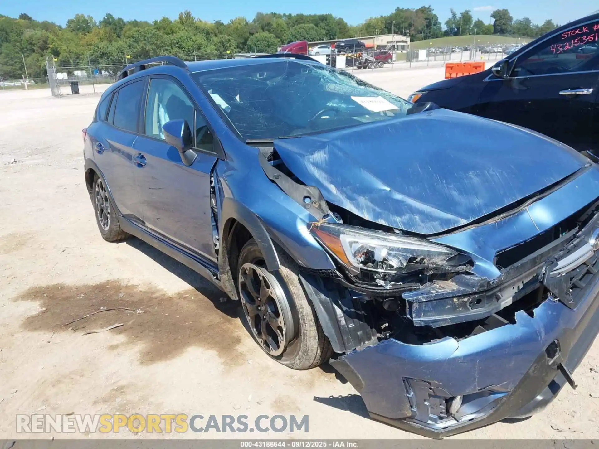 1 Photograph of a damaged car JF2GTAEC3MH366445 SUBARU CROSSTREK 2021