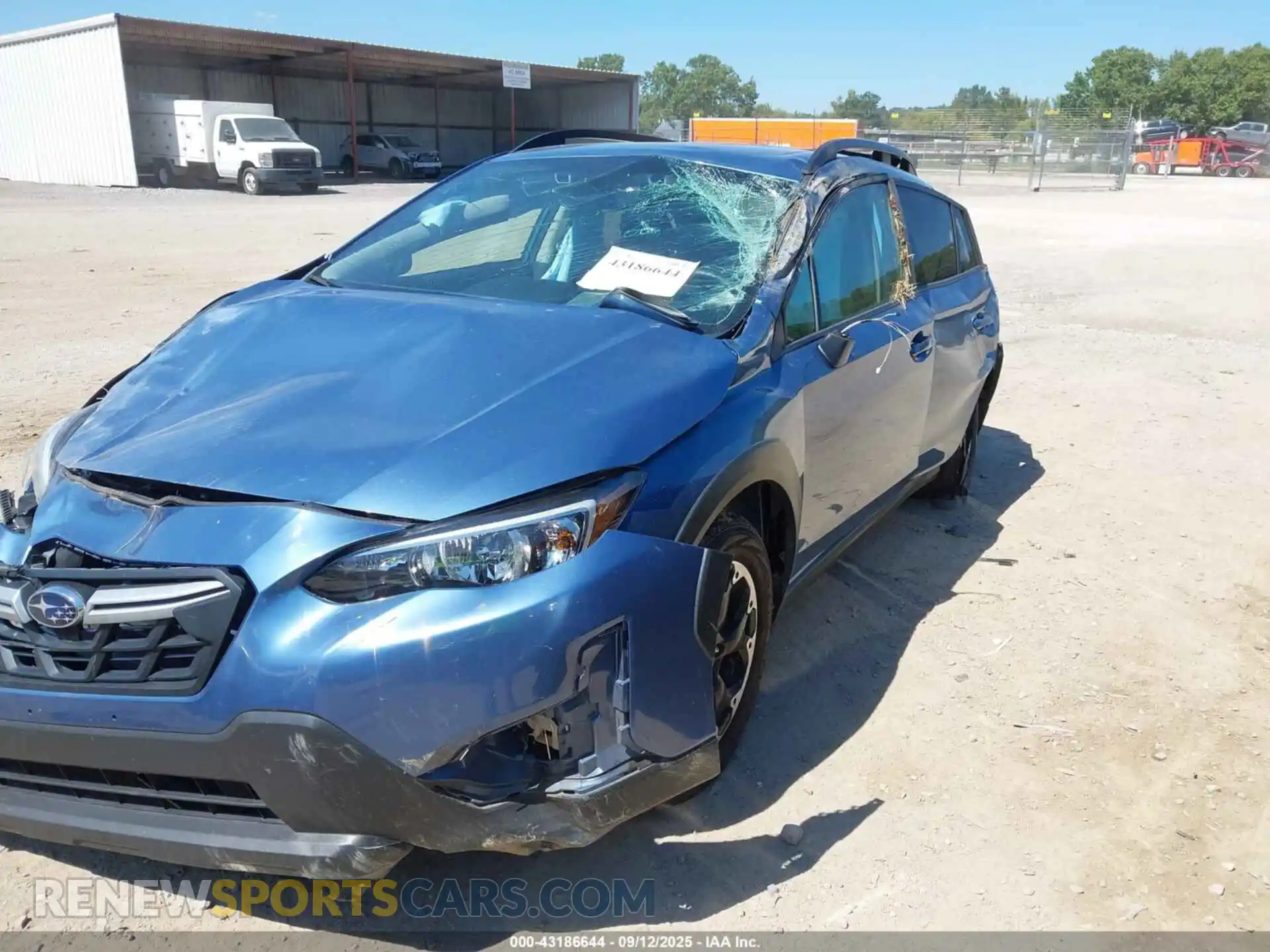 2 Photograph of a damaged car JF2GTAEC3MH366445 SUBARU CROSSTREK 2021