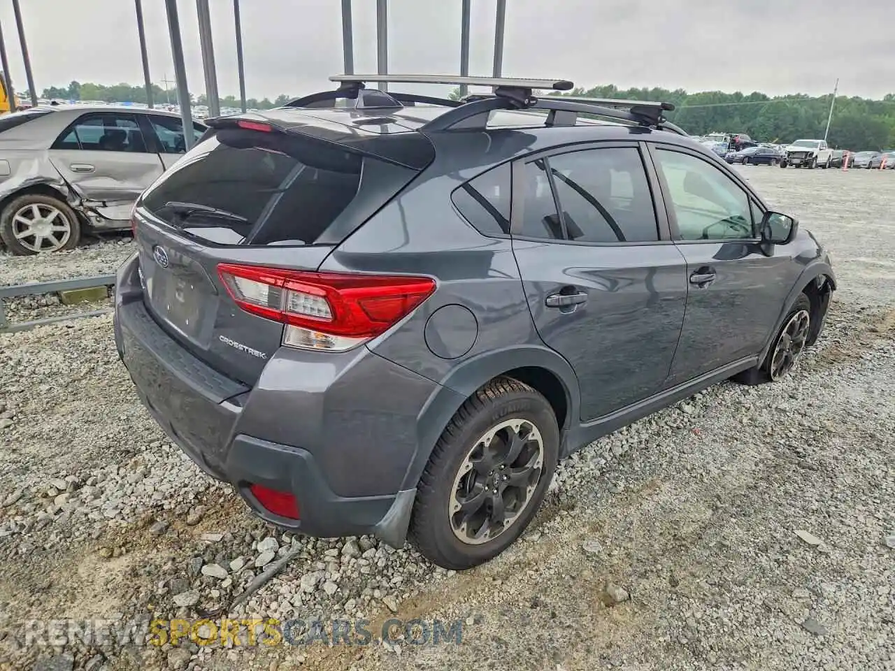 3 fotografías del automóvil dañado JF2GTAEC4M8215811 SUBARU CROSSTREK 2021