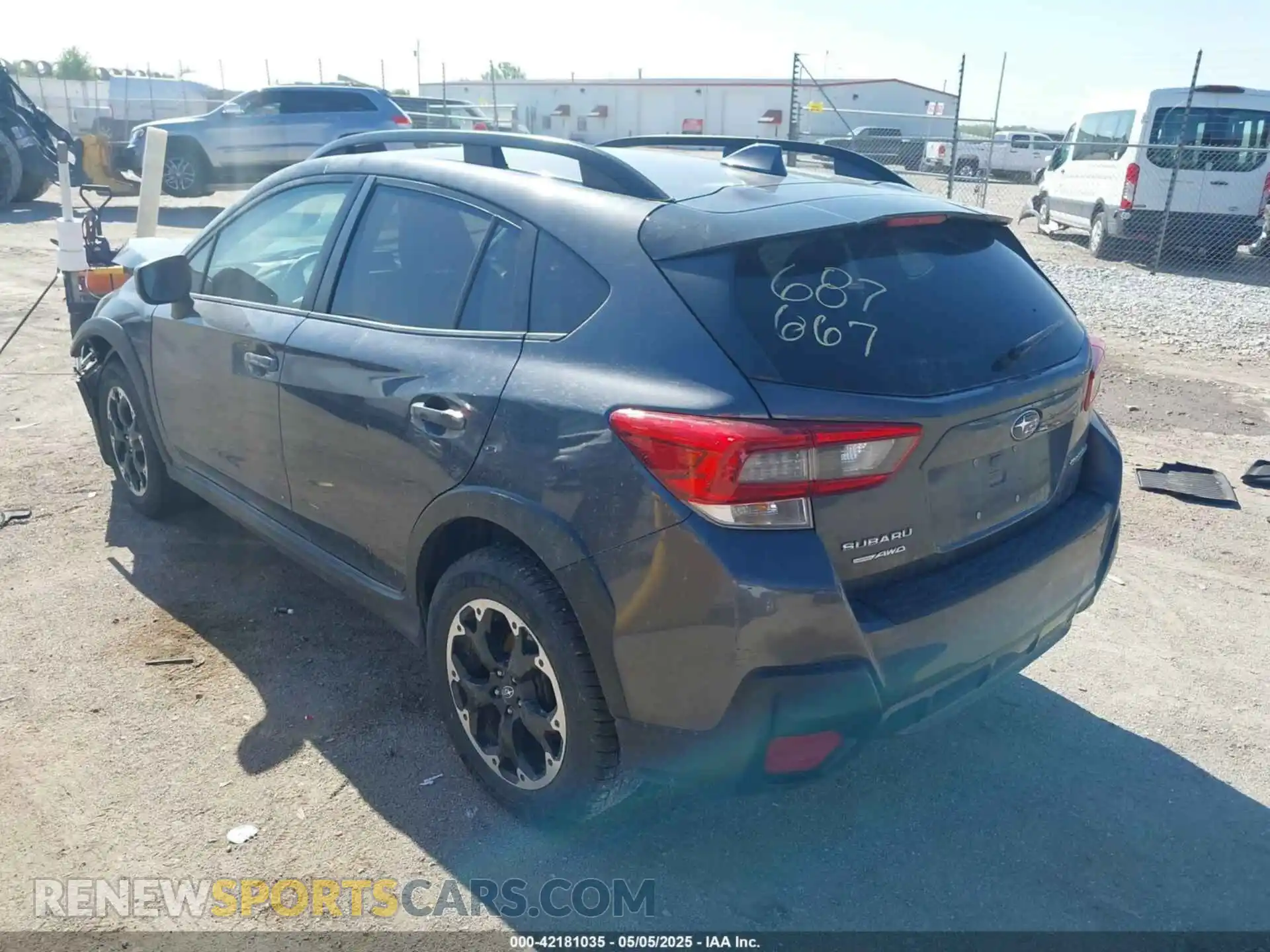 3 Photograph of a damaged car JF2GTAEC4M8279380 SUBARU CROSSTREK 2021