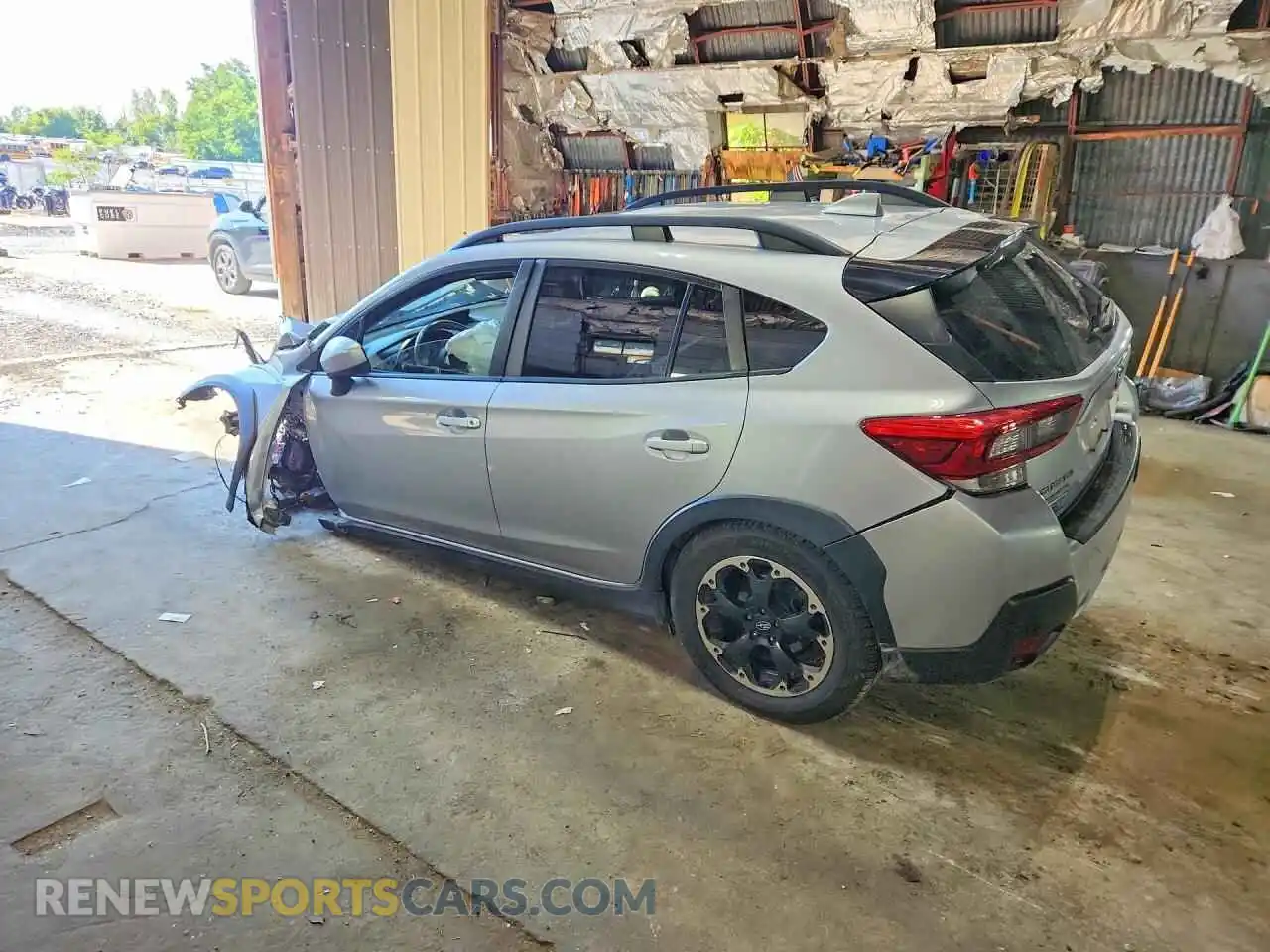 2 Photograph of a damaged car JF2GTAEC4M8285132 SUBARU CROSSTREK 2021