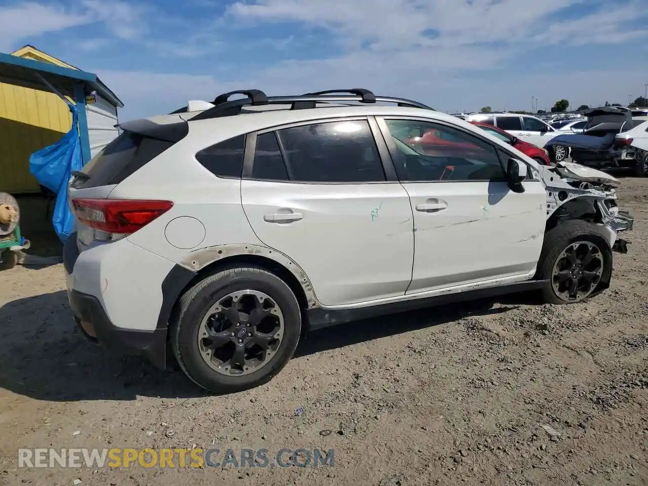3 Photograph of a damaged car JF2GTAEC4M8286622 SUBARU CROSSTREK 2021