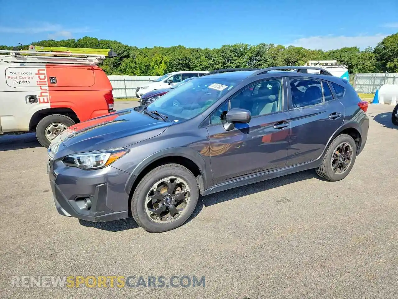 1 Photograph of a damaged car JF2GTAEC4M8292498 SUBARU CROSSTREK 2021
