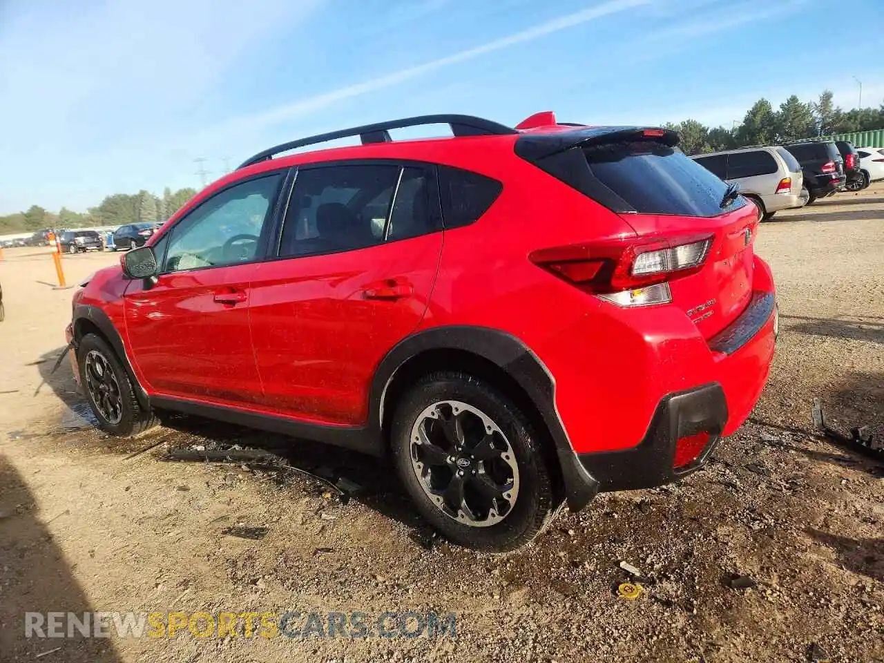 2 Фотография поврежденного автомобиля JF2GTAEC4M8397946 SUBARU CROSSTREK 2021