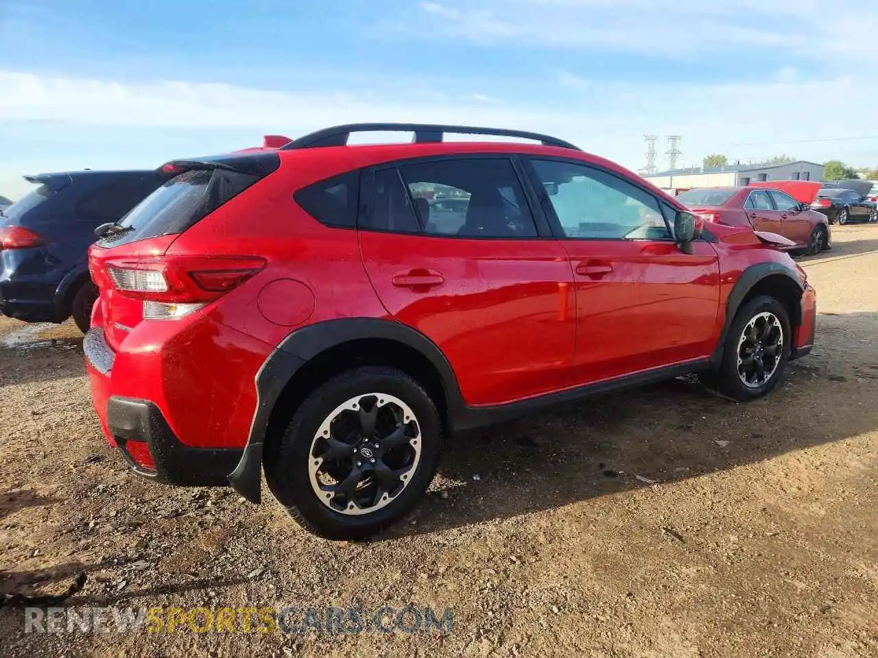 3 Фотография поврежденного автомобиля JF2GTAEC4M8397946 SUBARU CROSSTREK 2021