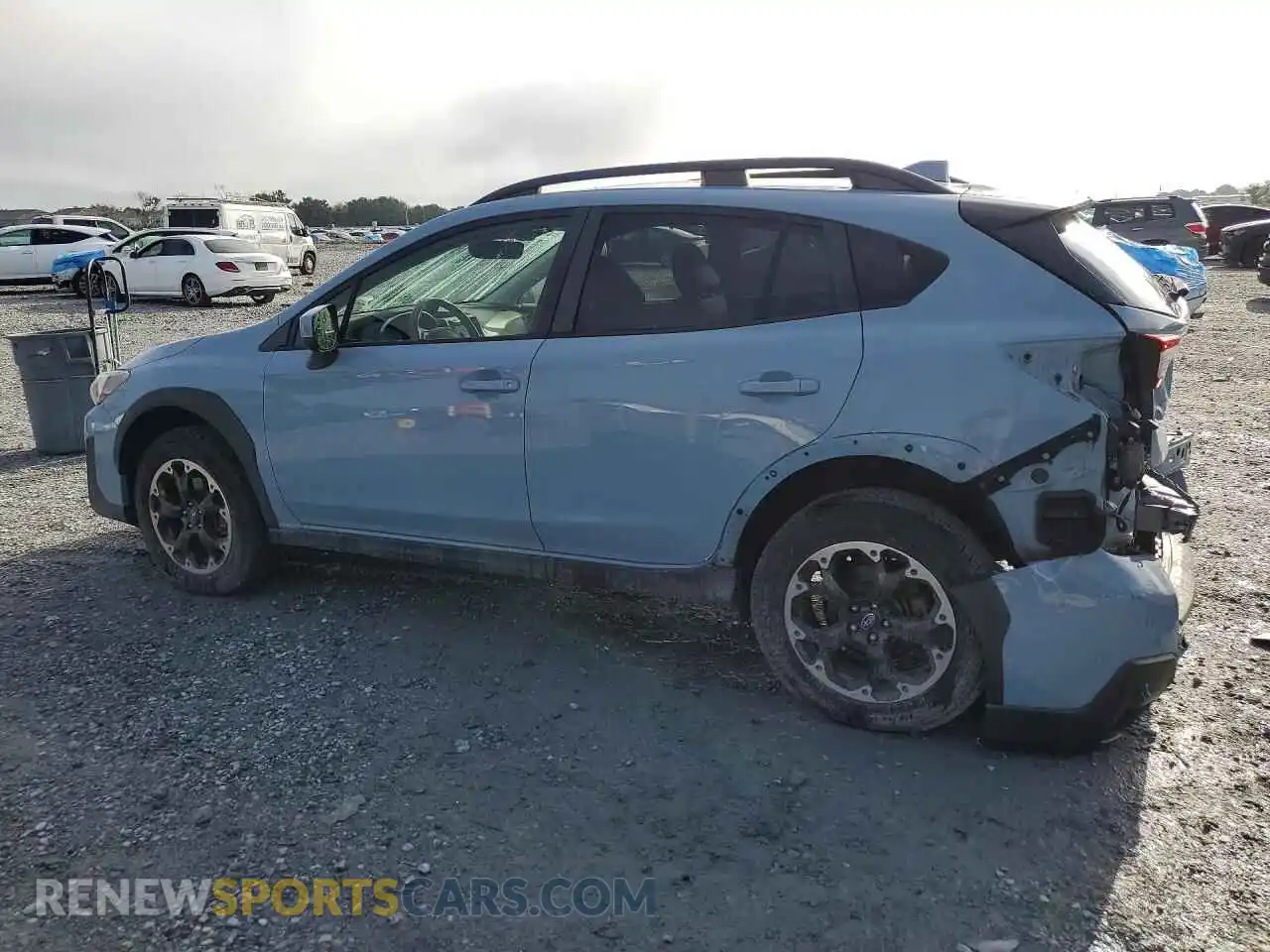 2 Photograph of a damaged car JF2GTAEC4MH232561 SUBARU CROSSTREK 2021
