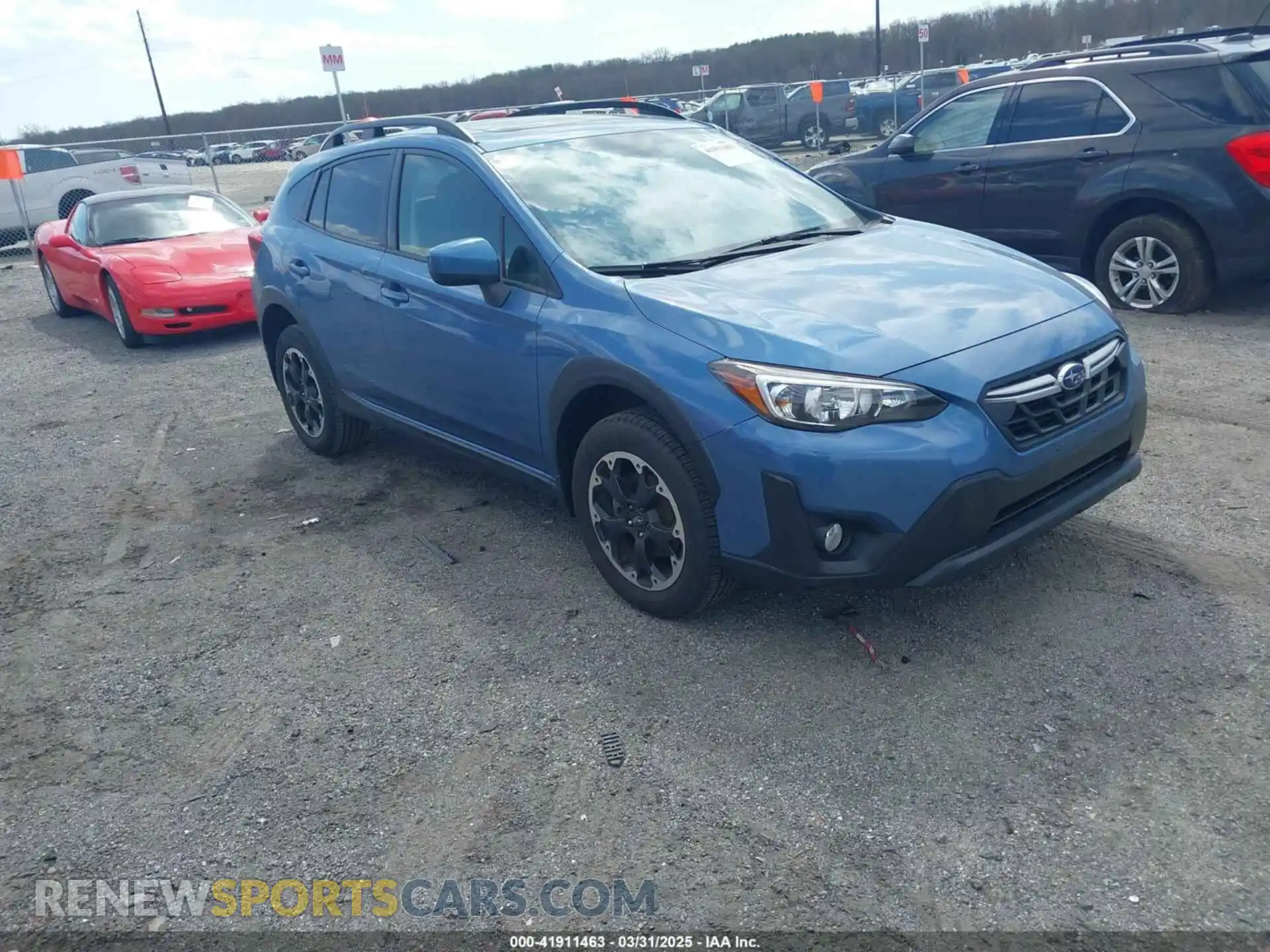 1 Photograph of a damaged car JF2GTAEC4MH369712 SUBARU CROSSTREK 2021
