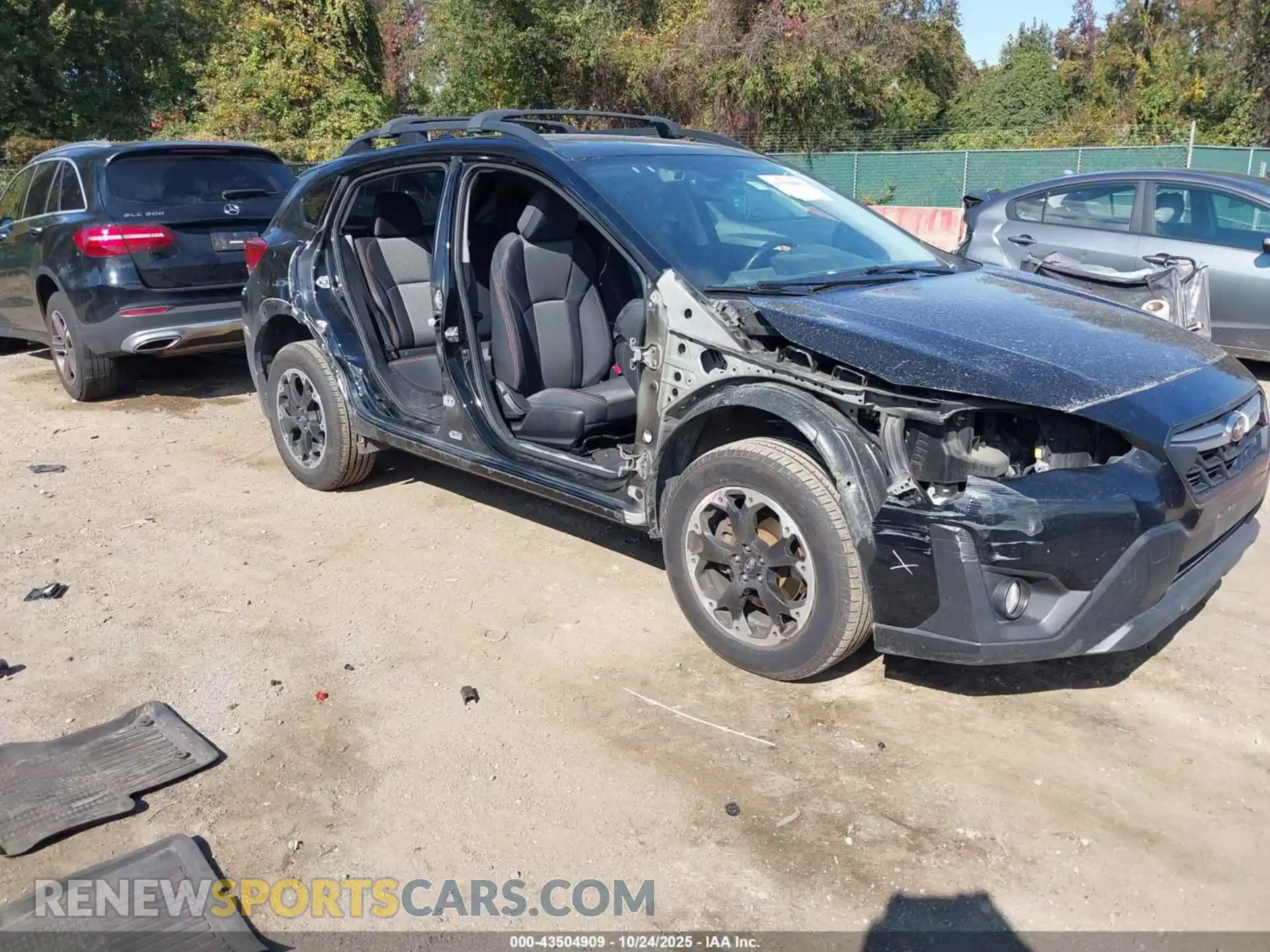 1 Photograph of a damaged car JF2GTAEC4MH380161 SUBARU CROSSTREK 2021