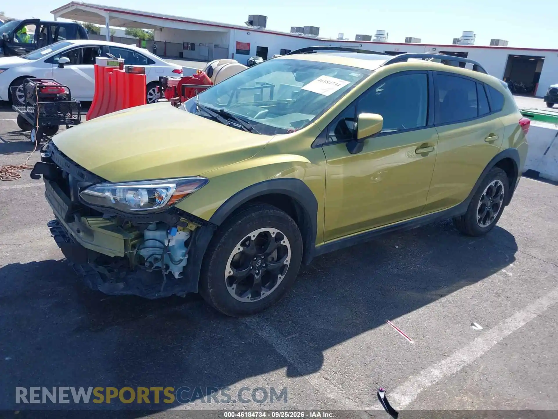 2 Photograph of a damaged car JF2GTAEC4MH659206 SUBARU CROSSTREK 2021