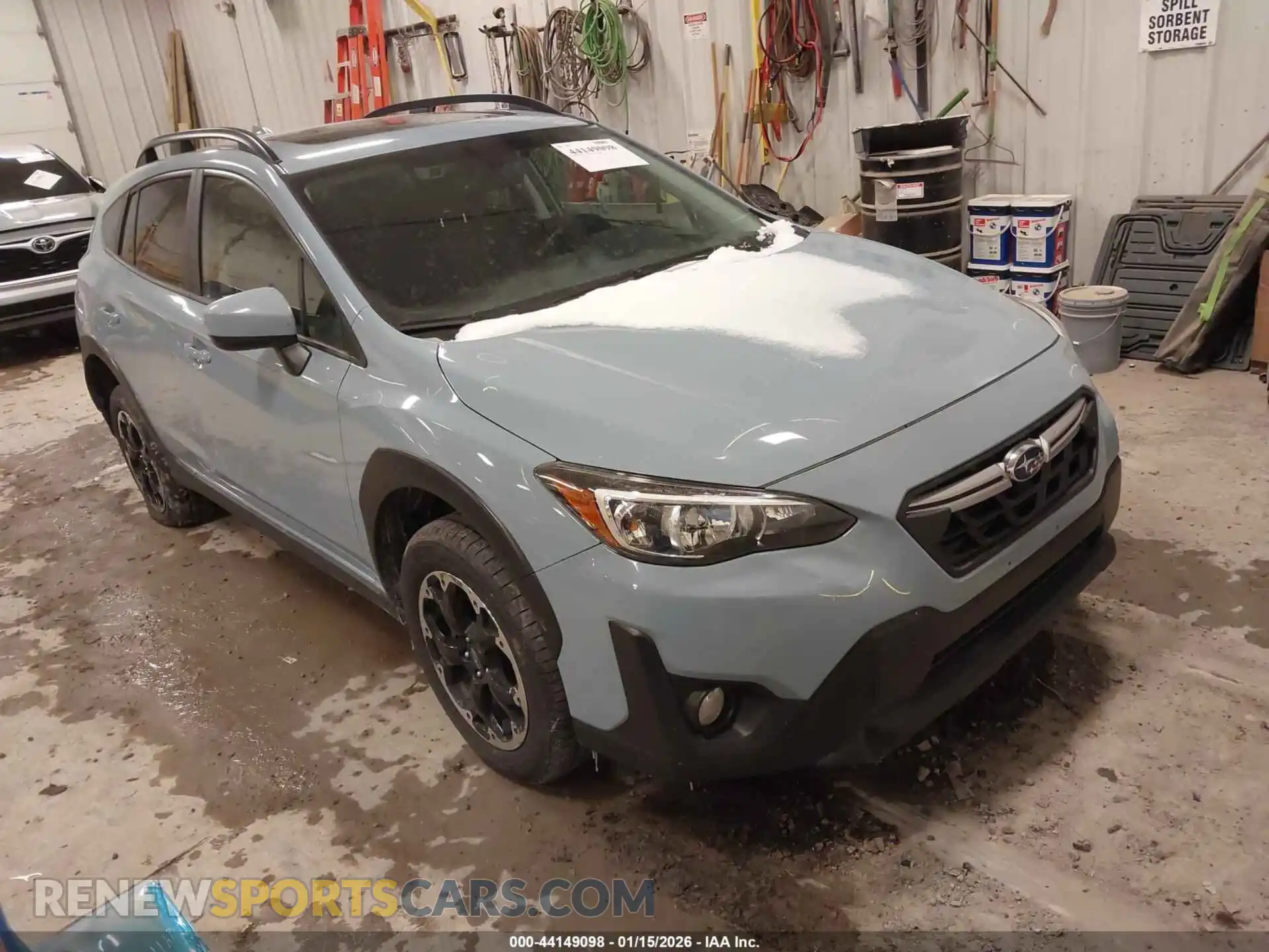 1 Photograph of a damaged car JF2GTAEC4MH676183 SUBARU CROSSTREK 2021