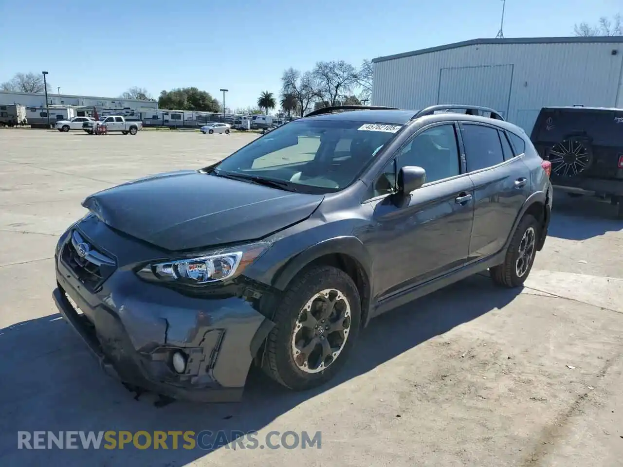 1 Photograph of a damaged car JF2GTAEC5M8263057 SUBARU CROSSTREK 2021